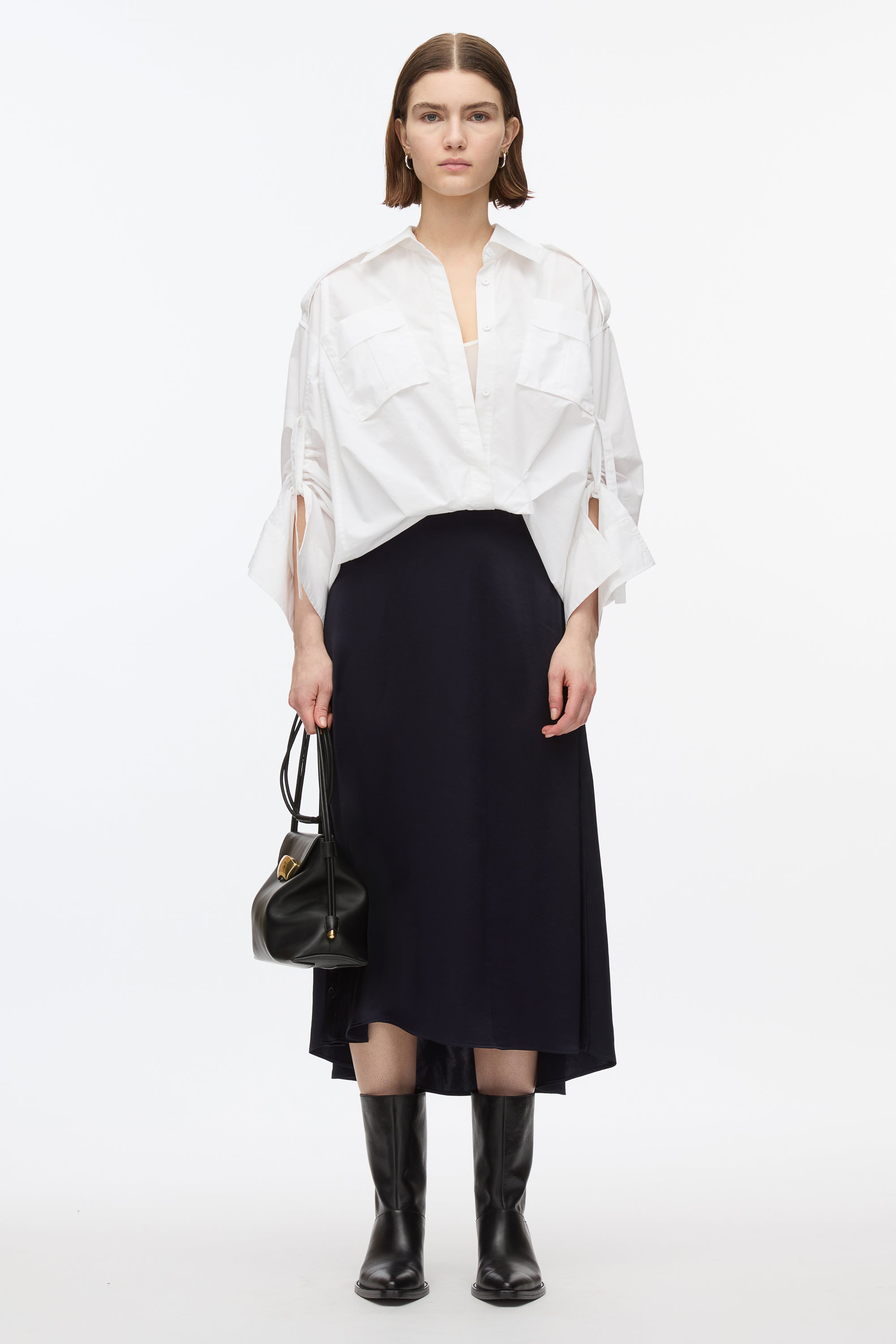 Draped Shirt Combo Slip Dress – 3.1 Phillip Lim