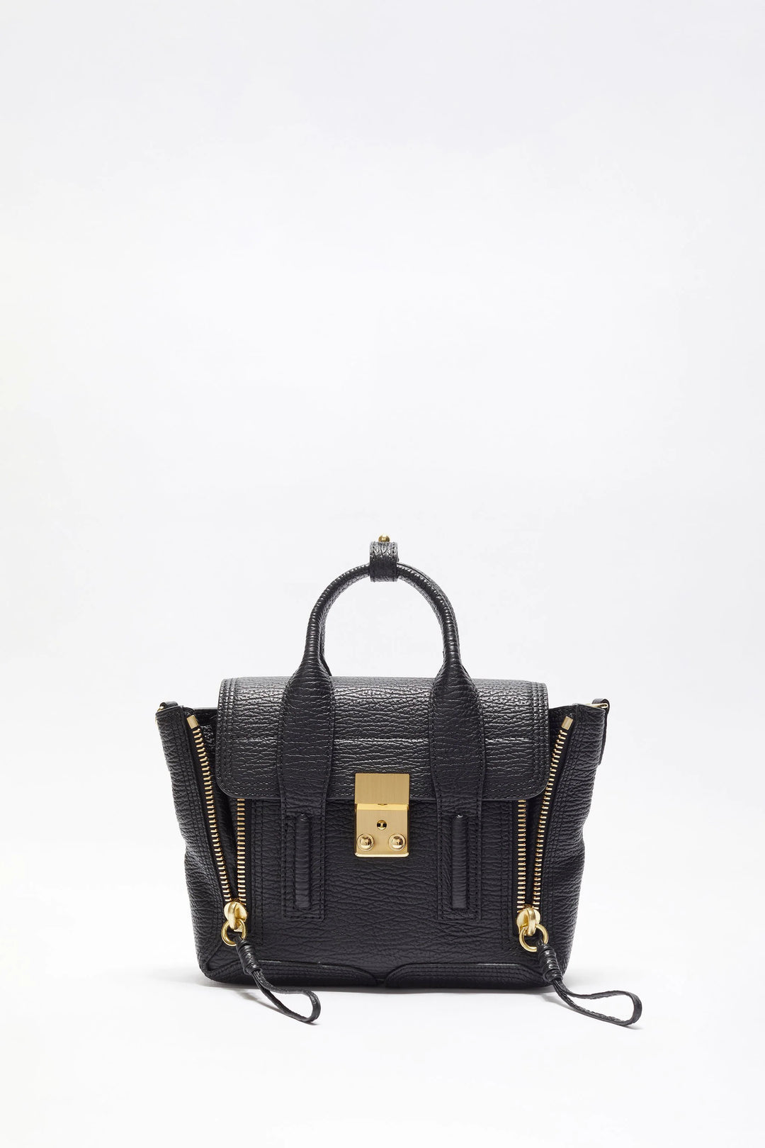 Black Pashli Mini Satchel | Modern Women's Bags by Phillip Black Pashli Mini Satchel | Modern Women's Bags by Phillip