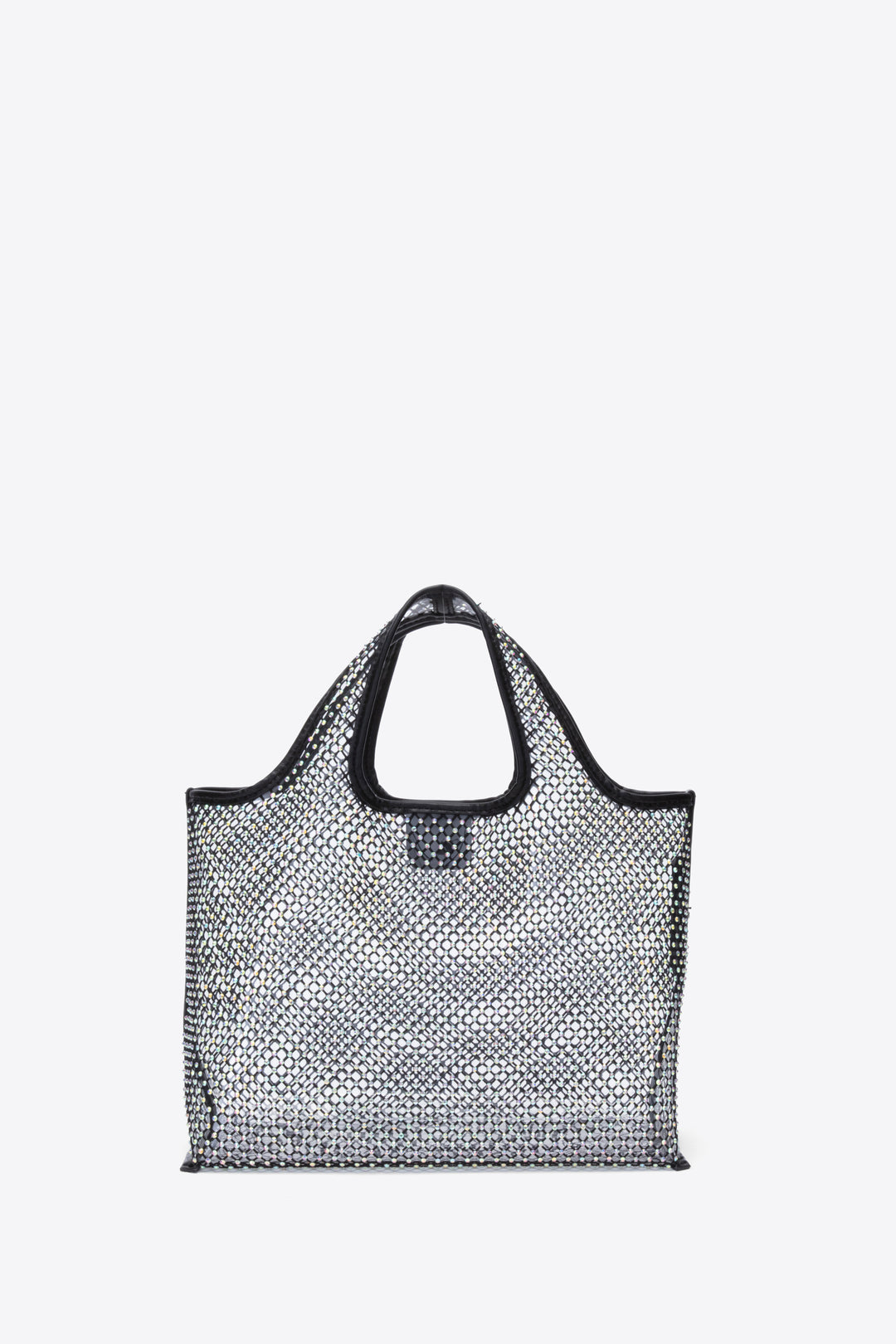 Crystal Mesh Mini Market Tote