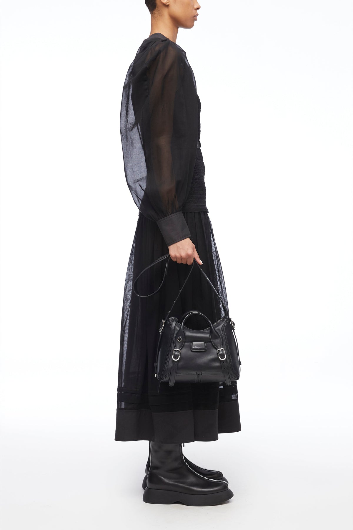 Sacoche Pashli 3.1 Phillip Lim Noir - Version Mini, Cuir Verni, Neuf Sans étiquette
