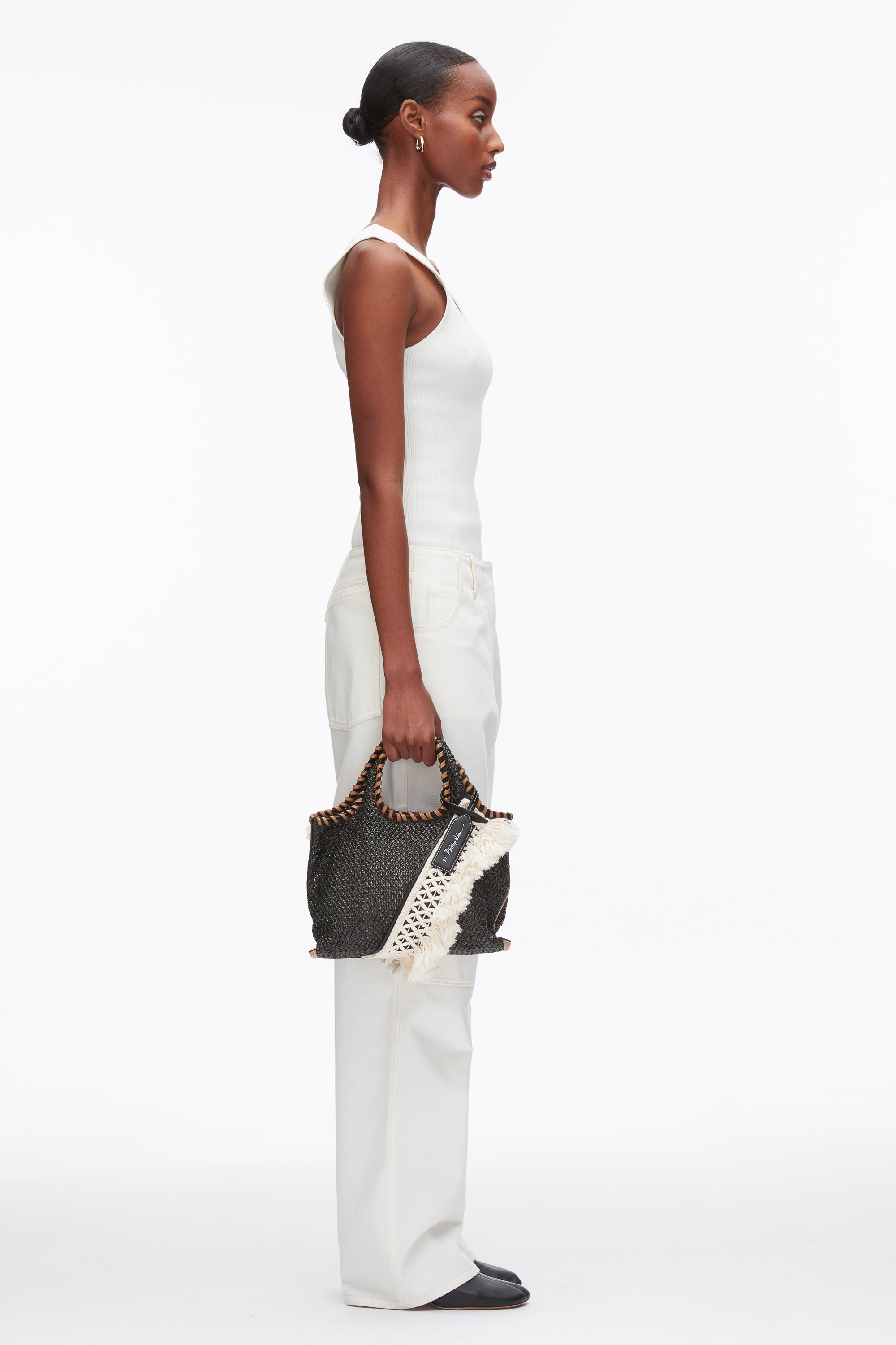 Raffia Fringe Mini Market Tote – 3.1 Phillip Lim