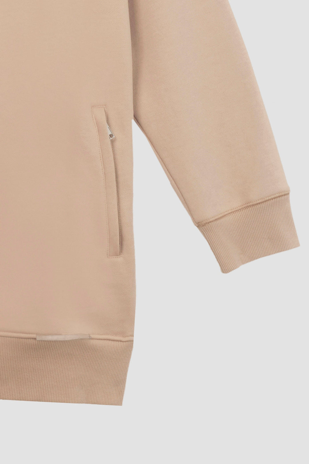 Drawstring-Hood Sweatshirt Dress