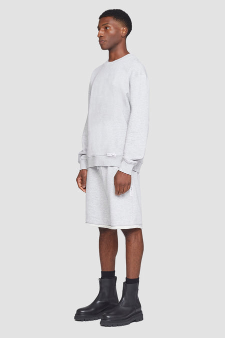 Everyday terry cropped sweatshirt