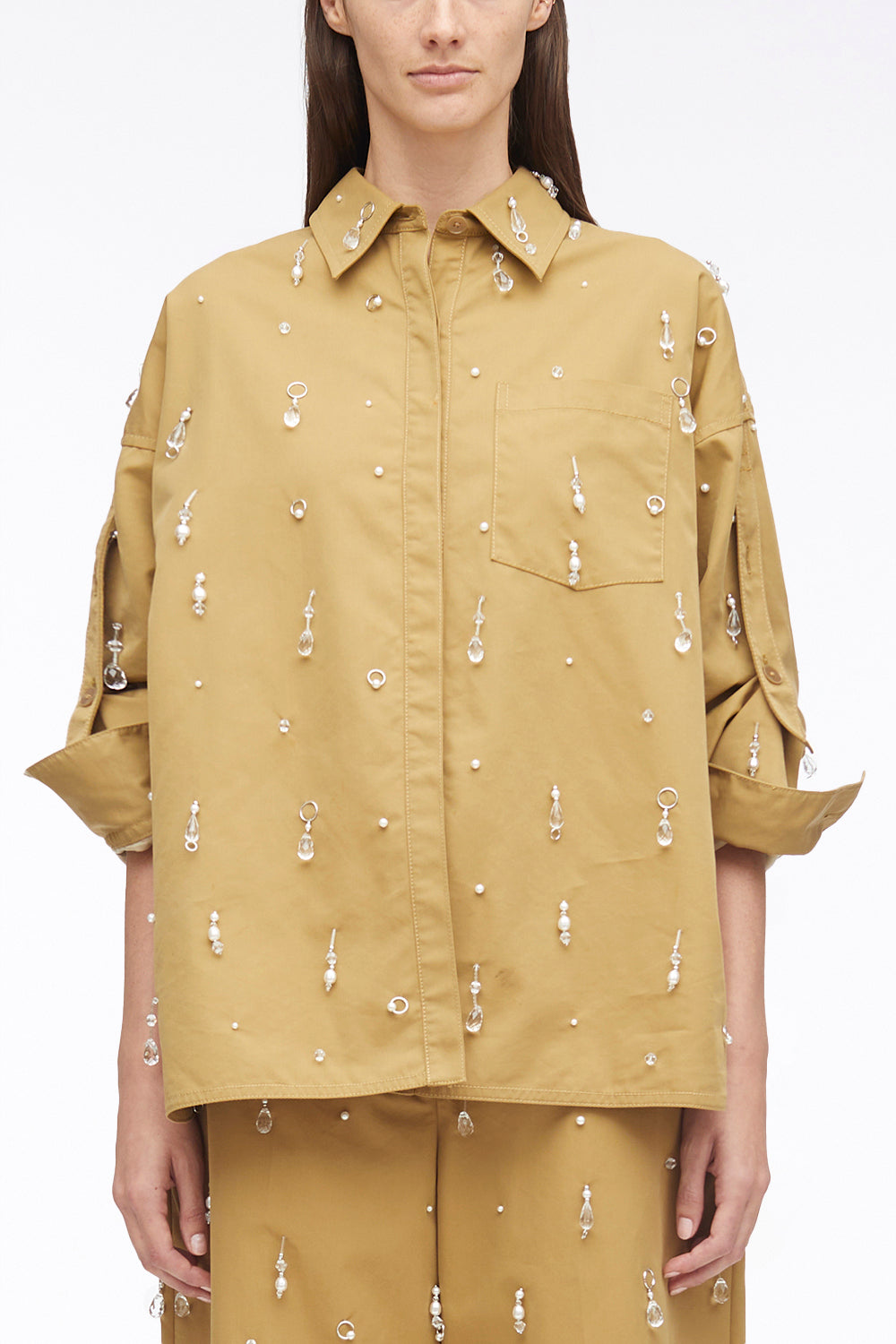 Bead-Embellished Chino Shirt – 3.1 Phillip Lim