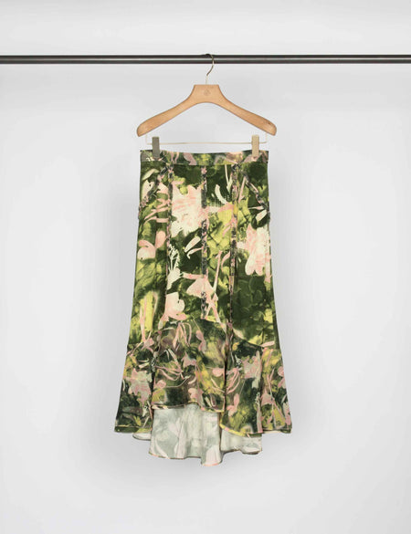 Floating Iris Ruffle Shirt