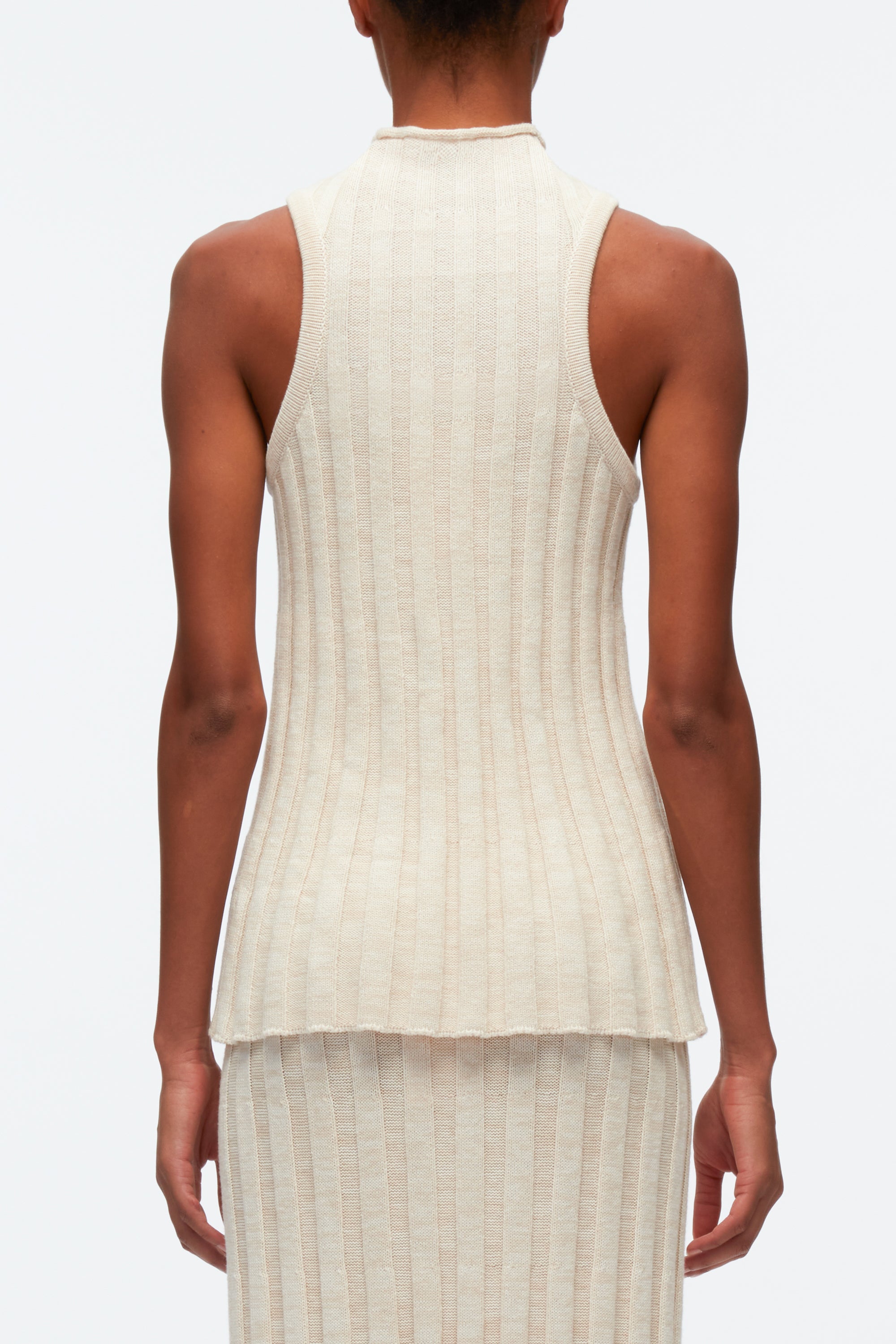 Cos ribbed hot sale knit sleeveless top