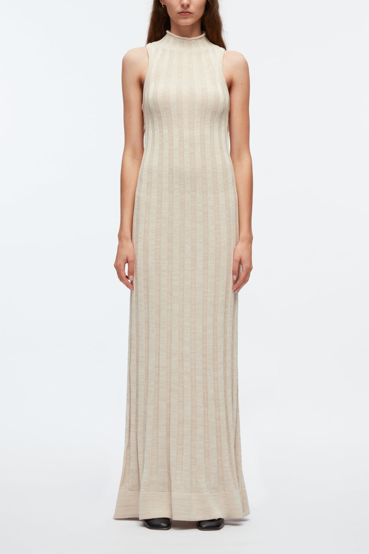 Traveling Rib Knit Mockneck Sleeveless Dress 3.1 Phillip Lim Traveling Rib Knit Mockneck Sleeveless Dress 3.1 Phillip Lim