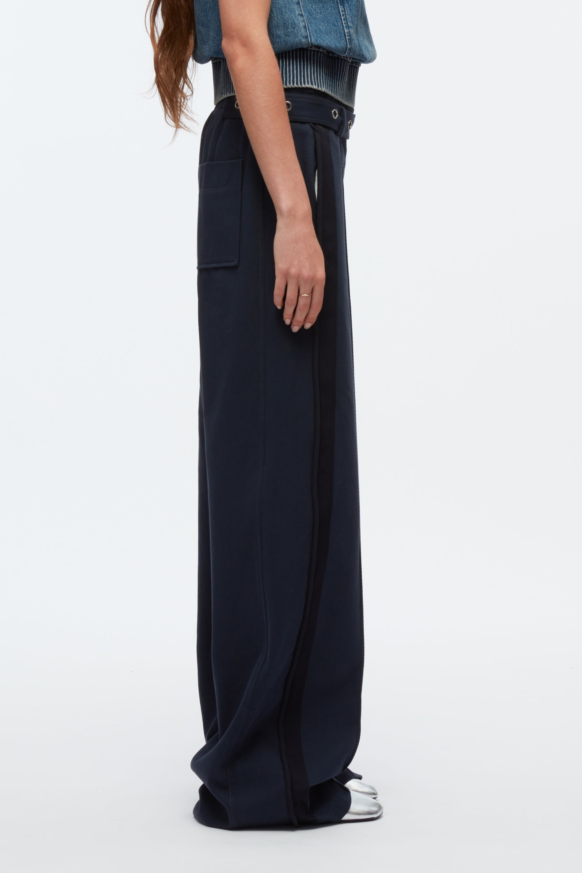 Belted Utility Pants With Panel Detail – 3.1 Phillip Lim