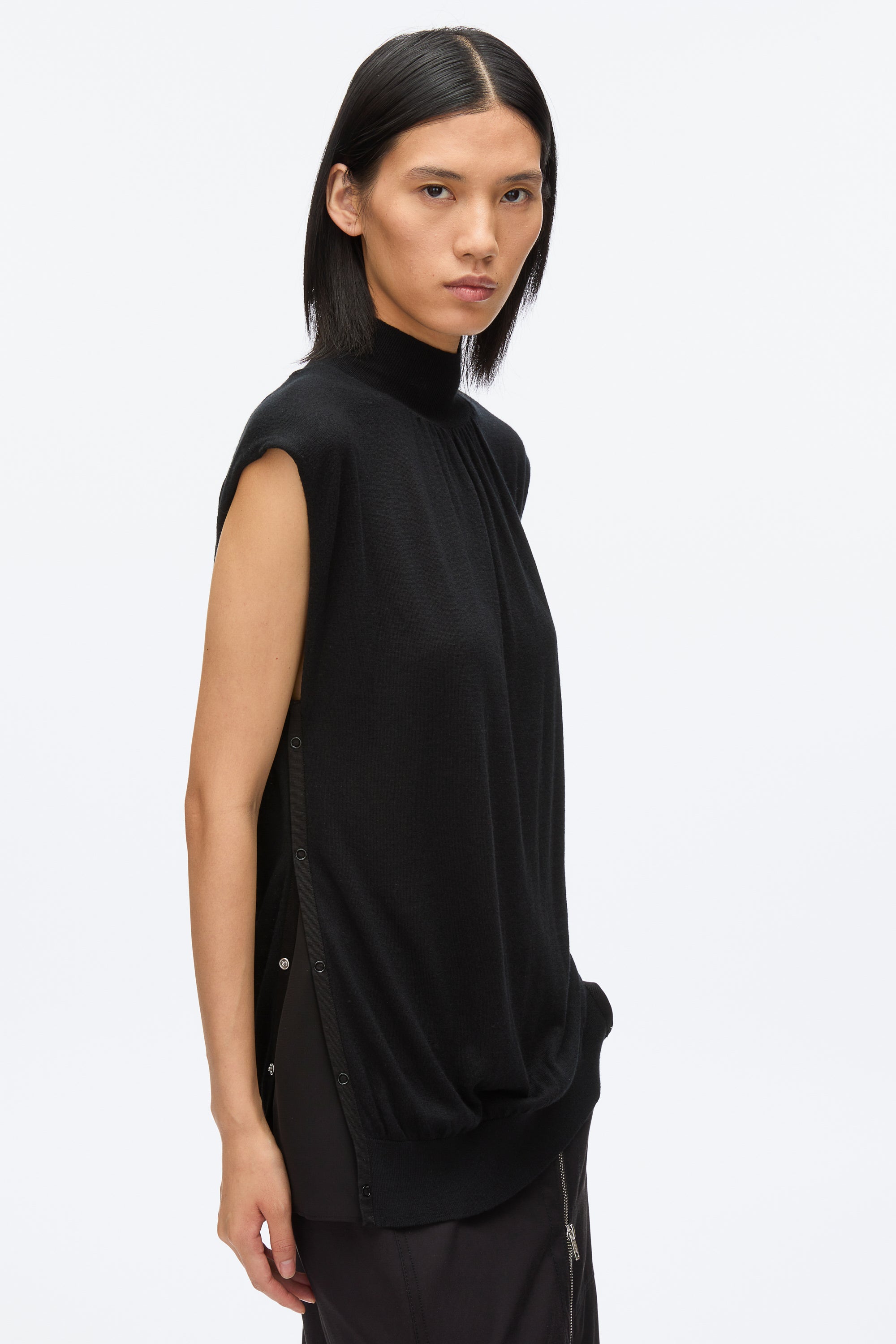 3.1 Philliplim ニットセーターベスト 3.1 Phillip Lim ニットベスト | ブラック | FARFETCH JP