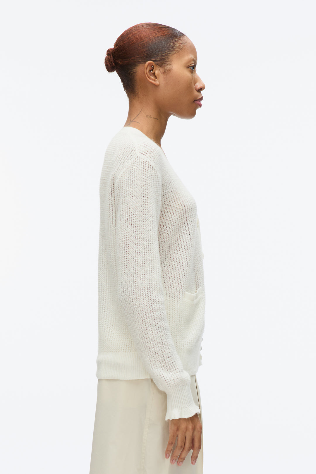 Airy Cable Cardigan