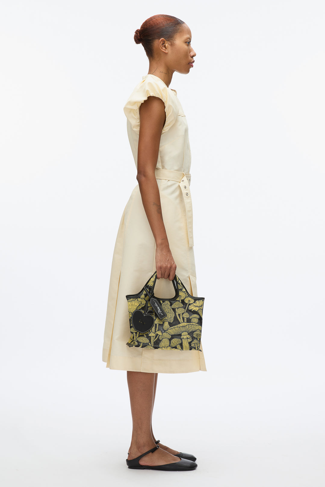 Cloud Sleeve Shirt Dress