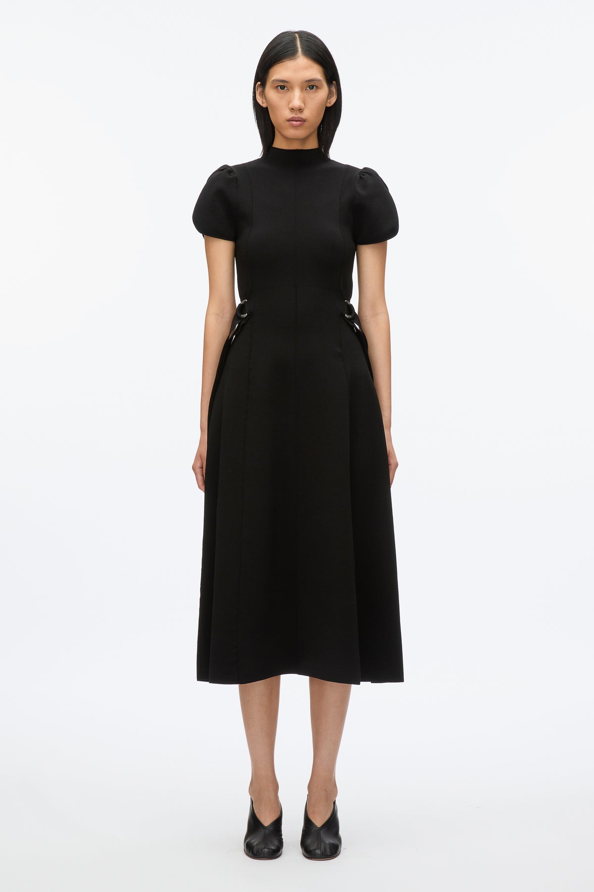 tulip dress 3.1 Phillip Lim Compact Rib | Black | Size M Fit:Slim Fit group-romasmockeddress blue and green color Gothic Lolita Dresses Lace