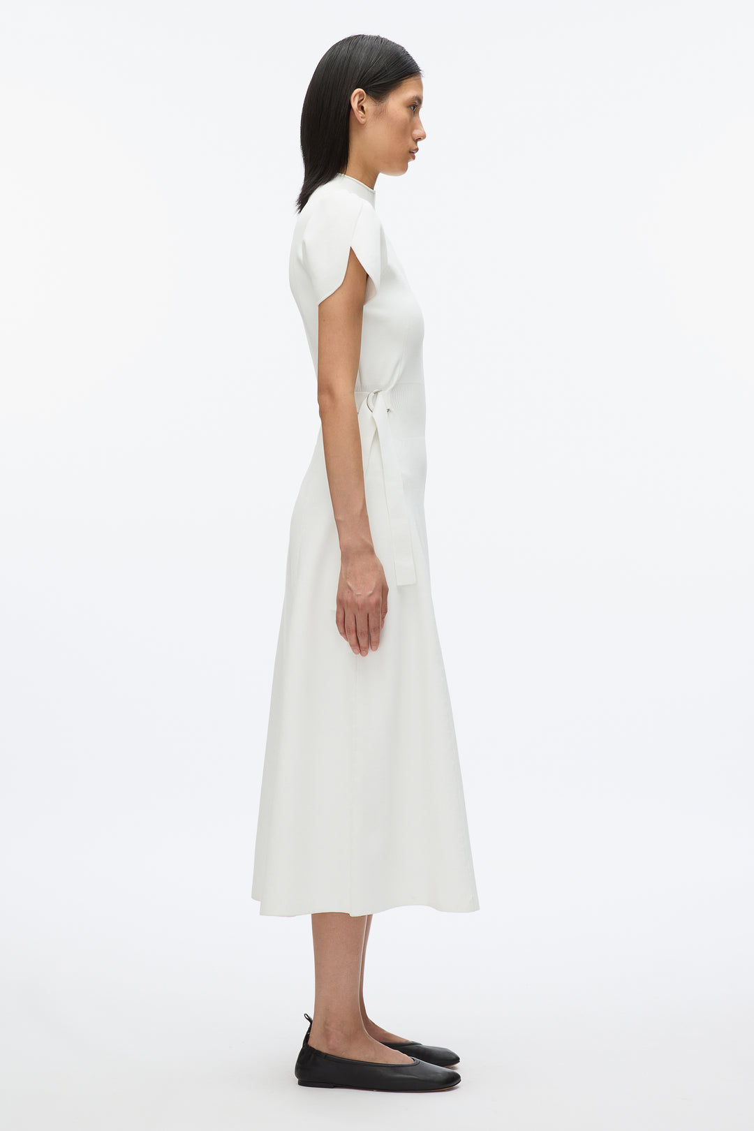 Compact Rib Tulip Dress