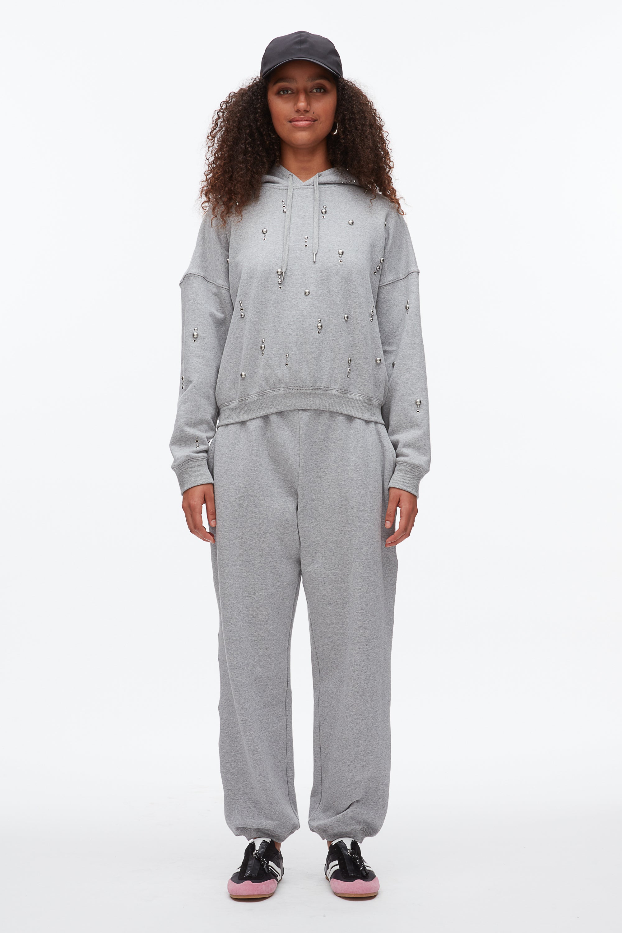 Stud Embellished Oversized Hoodie – 3.1 Phillip Lim