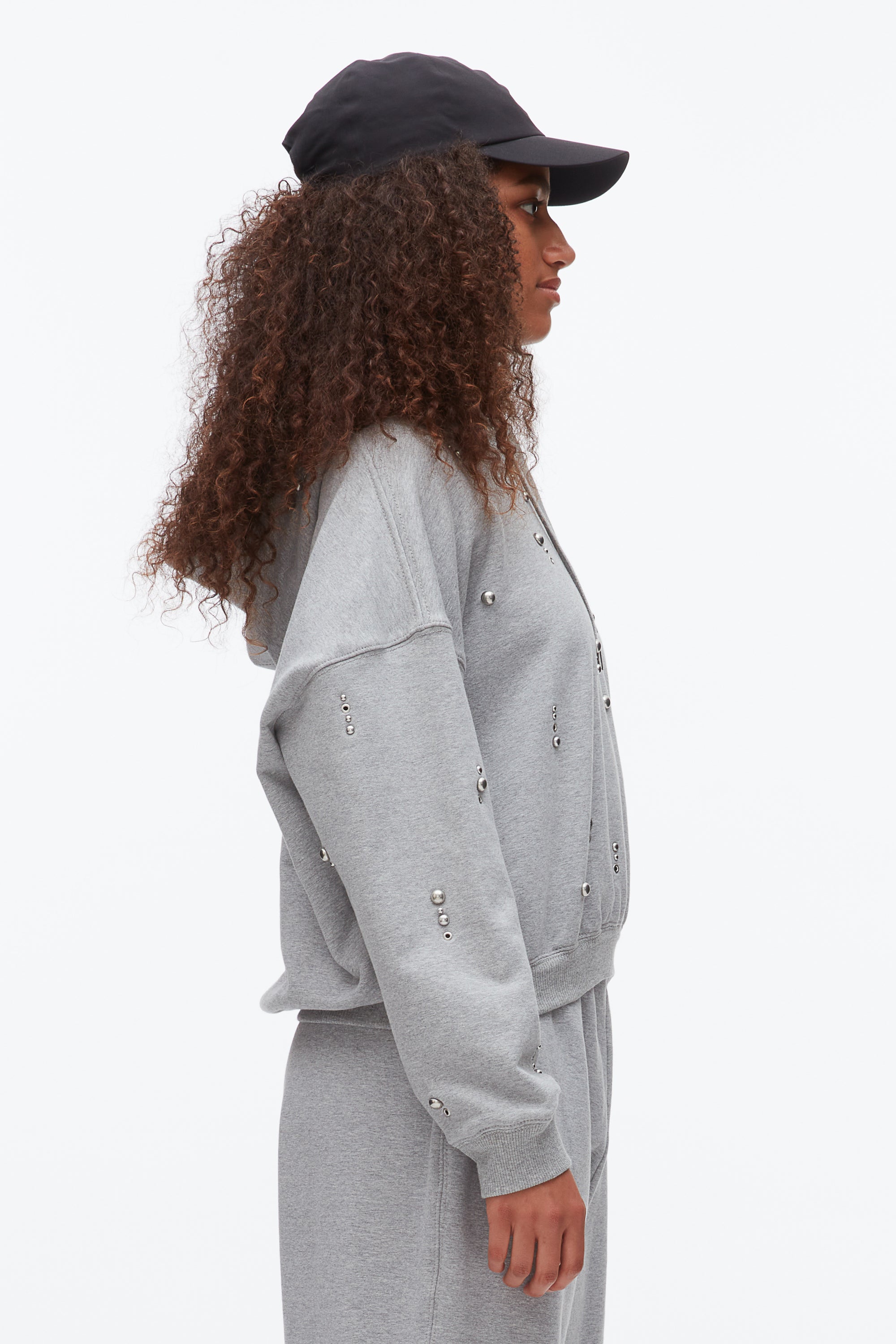 Stud Embellished Oversized Hoodie – 3.1 Phillip Lim