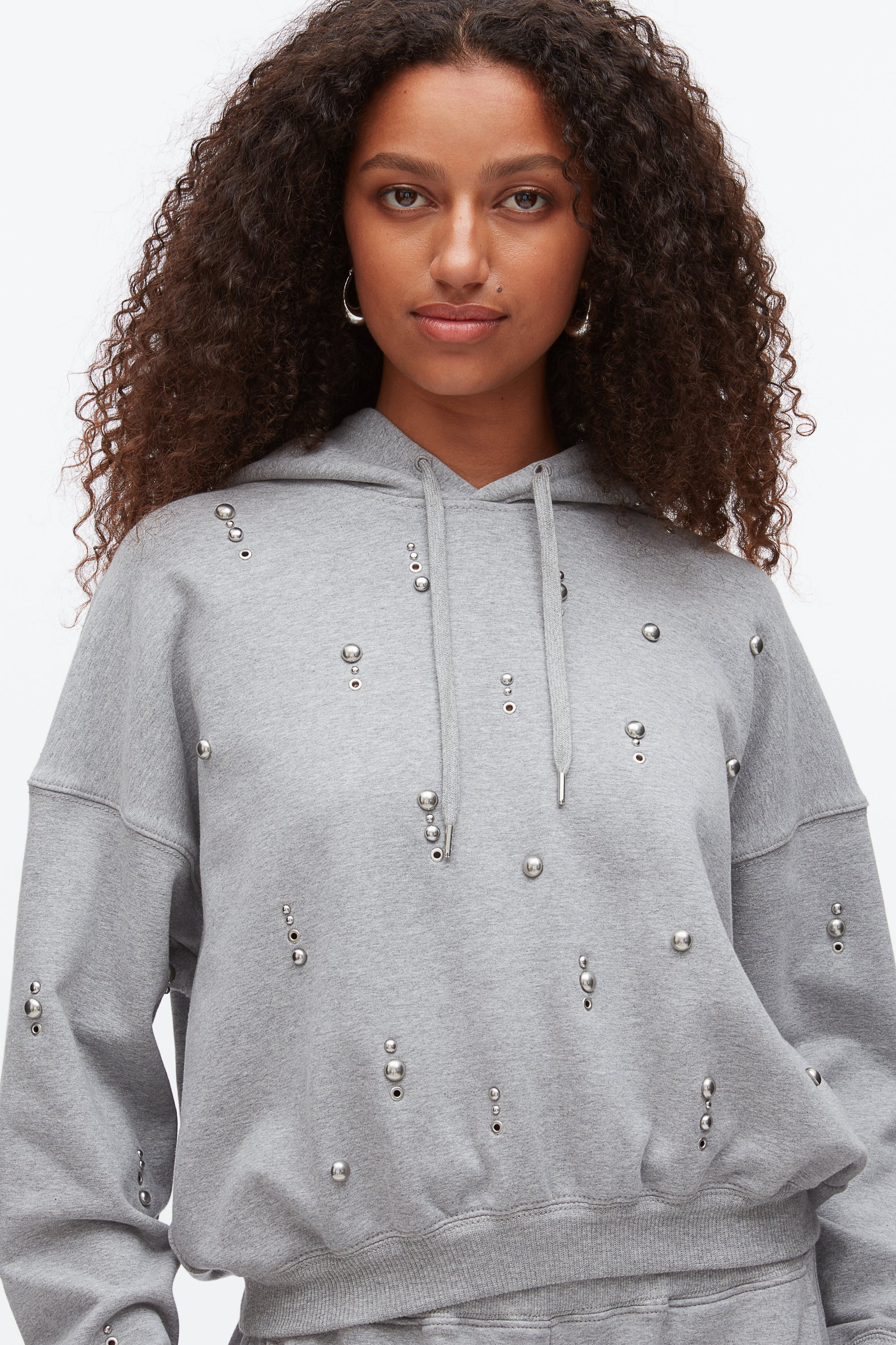 3.1フィリップリム Stud Embellished Oversized Hoodie – 3.1 Phillip Lim