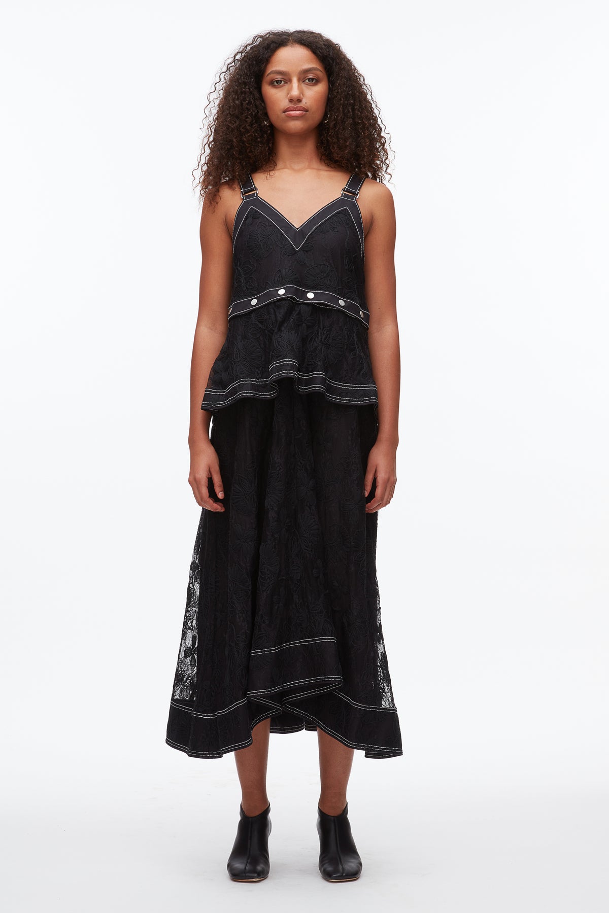 Floral Lace Midi Dress  3.1 Phillip Lim