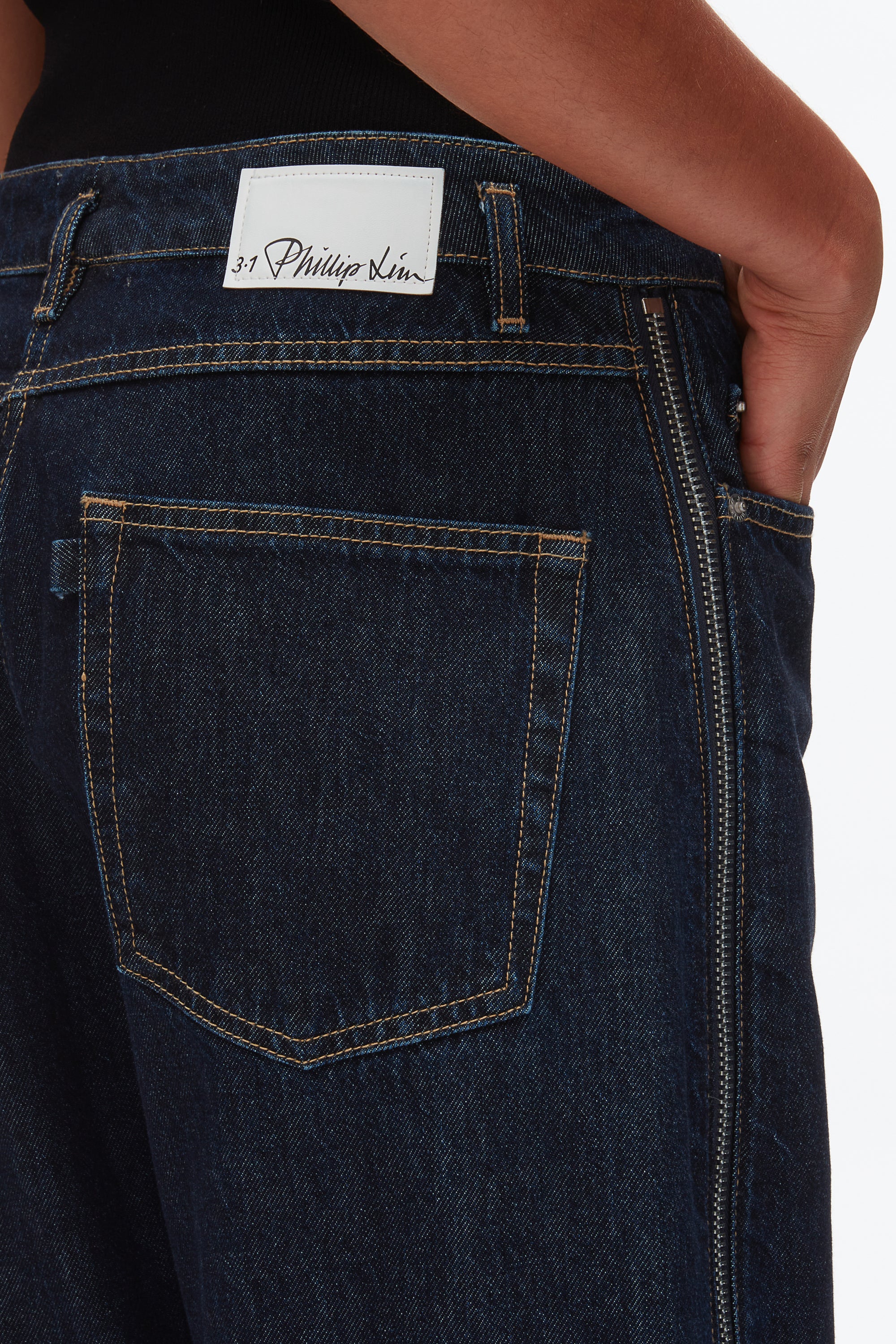 Curve Denim Pant with Zip – 3.1 Phillip Lim