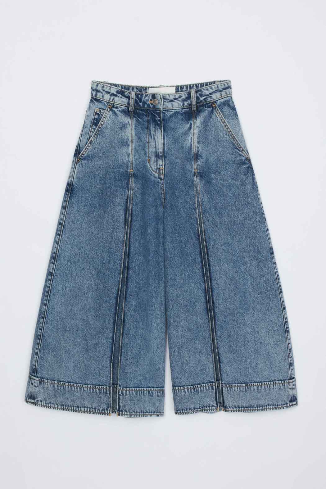 Pleated Denim Culottes – 3.1 Phillip Lim