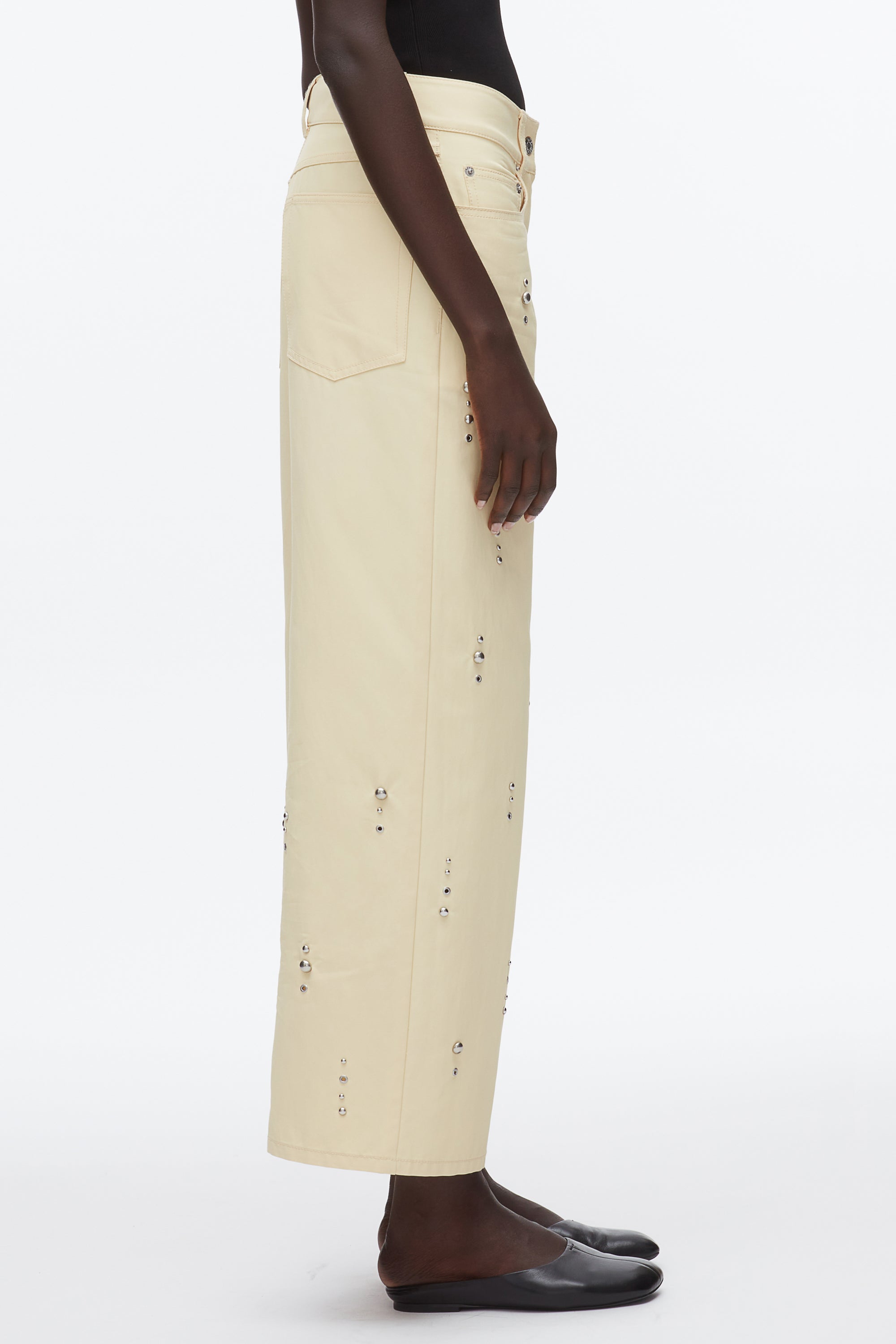 Stud Embellished Wide Leg Pant – 3.1 Phillip Lim