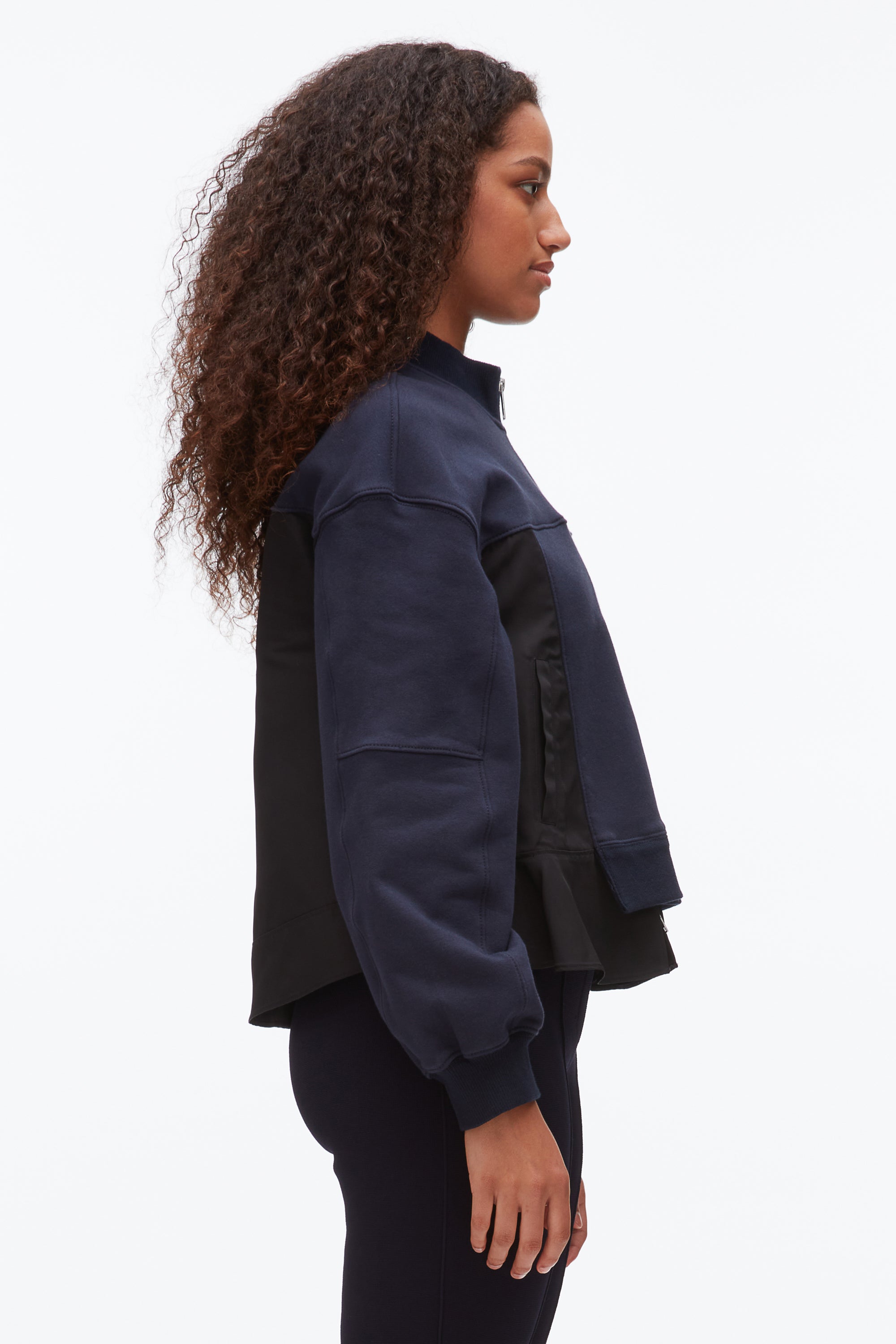 フィリップリム カシミヤ カシュクール Terry Hybrid Zip Up – 3.1 Phillip Lim