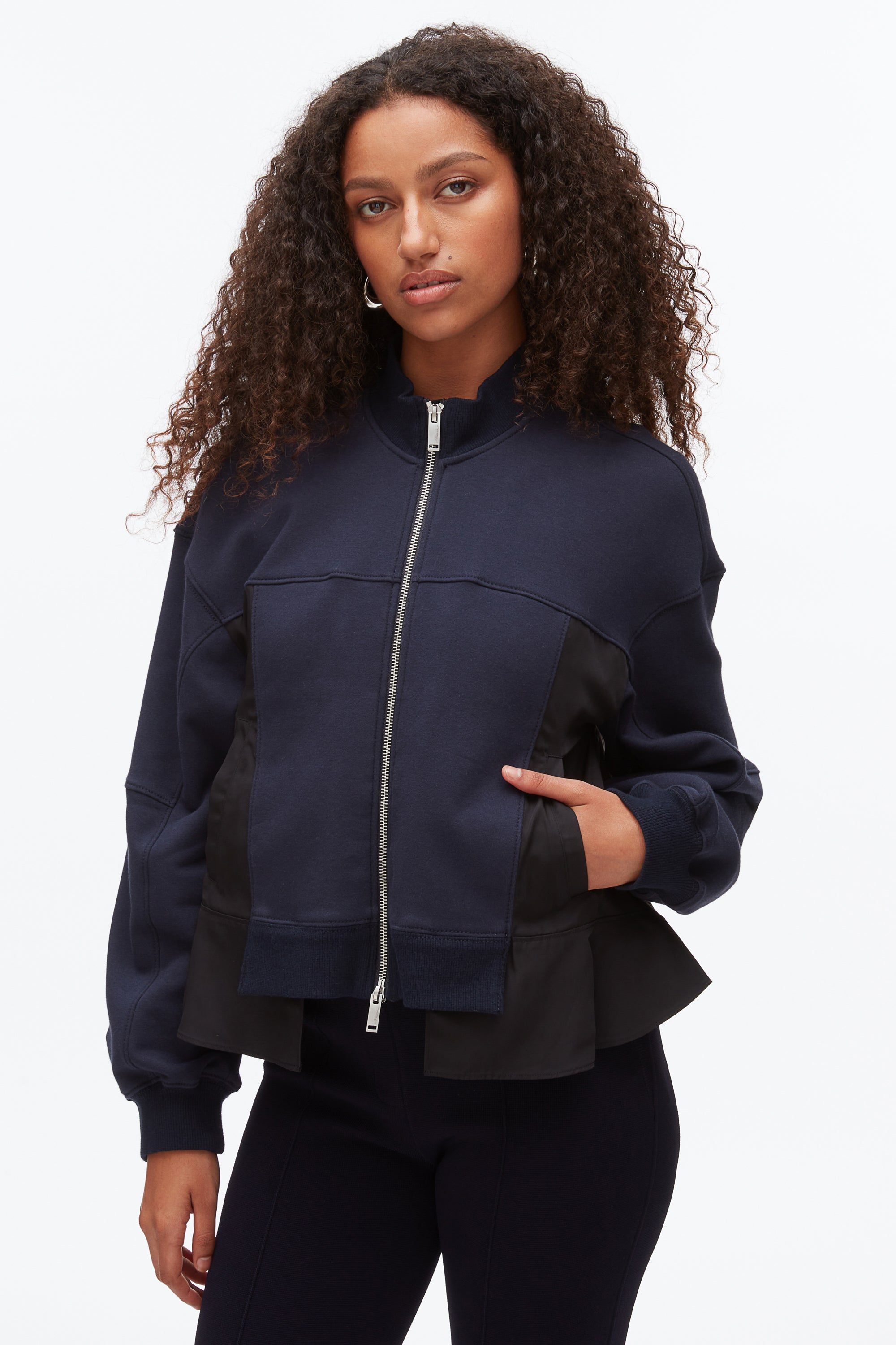 3.1フィリップリム　ジャケット Terry Hybrid Zip Up – 3.1 Phillip Lim