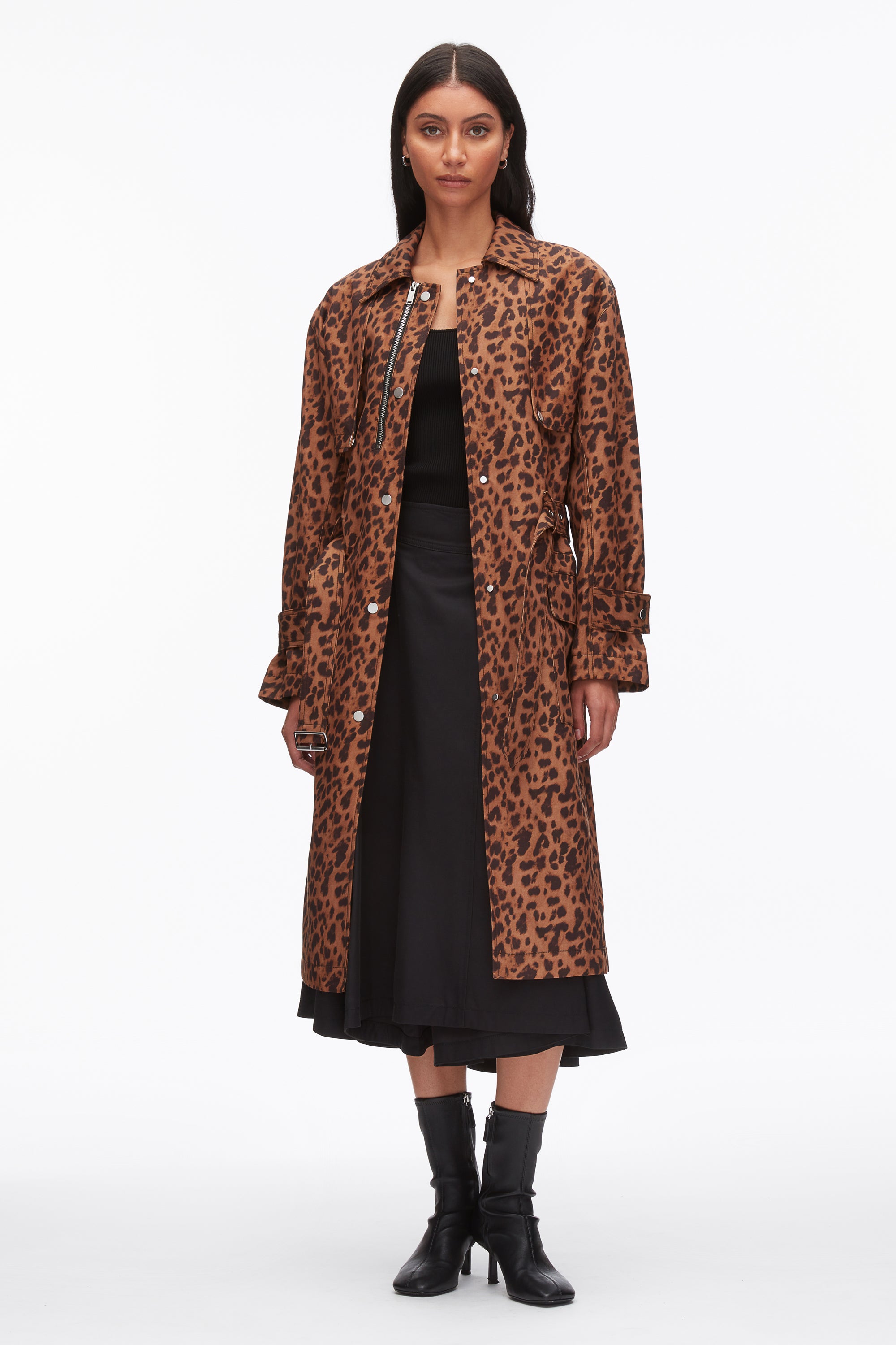 3.1 Phillip Lim レオパードコート Leopard Print Trench Coat – 3.1 Phillip Lim