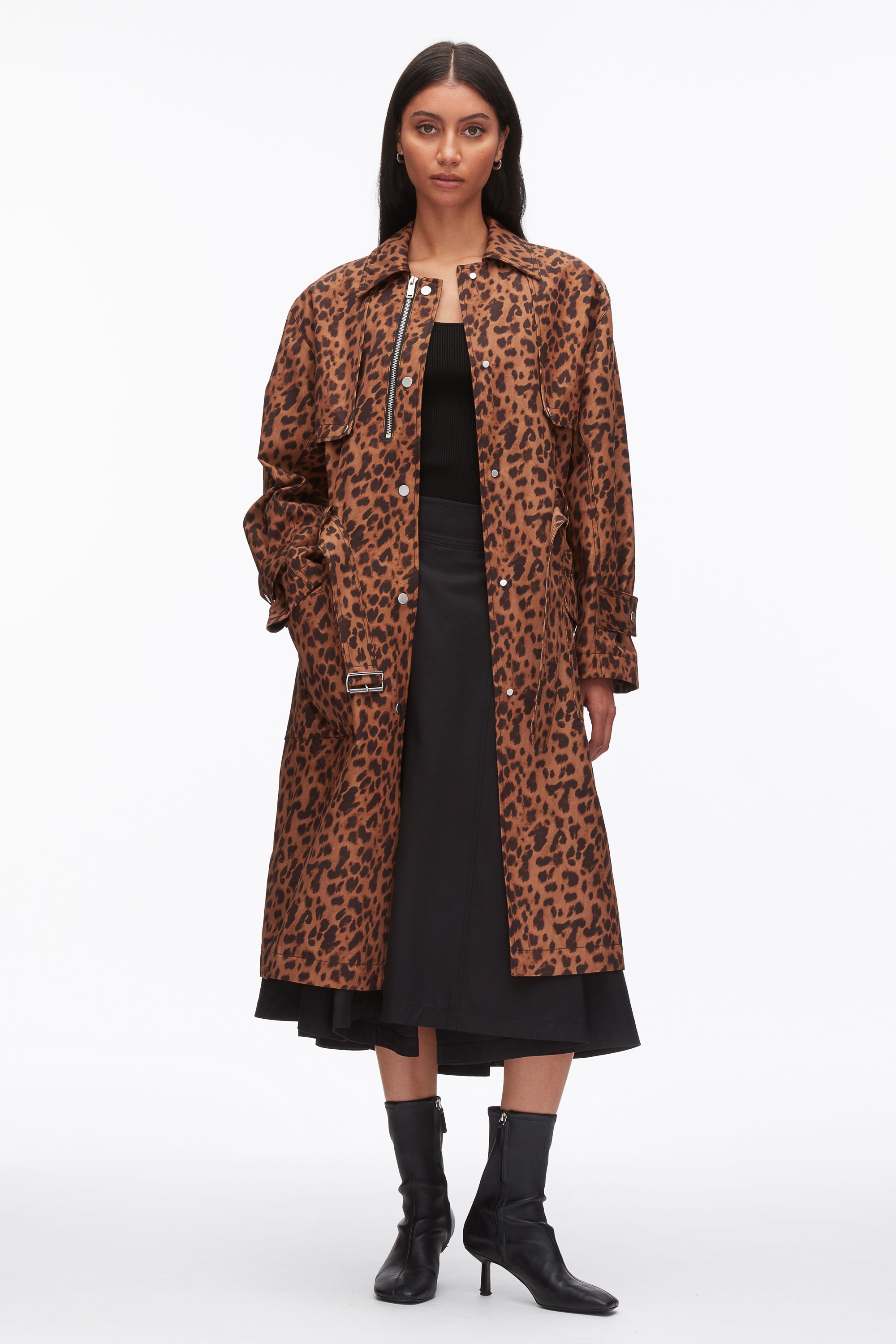 3.1 Phillip Lim レオパードコート Leopard Print Trench Coat – 3.1 Phillip Lim