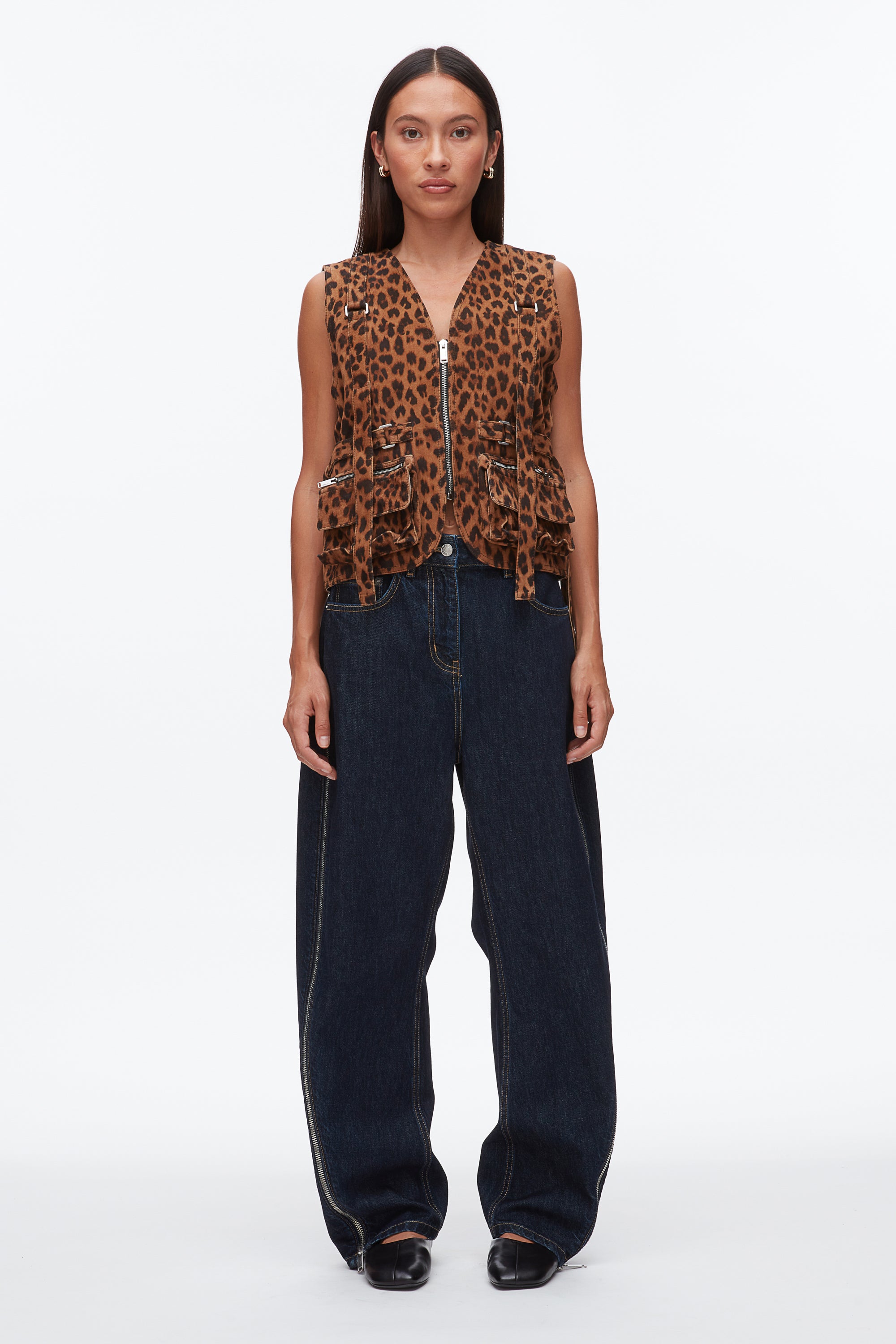 Leopard Print Field Vest – 3.1 Phillip Lim