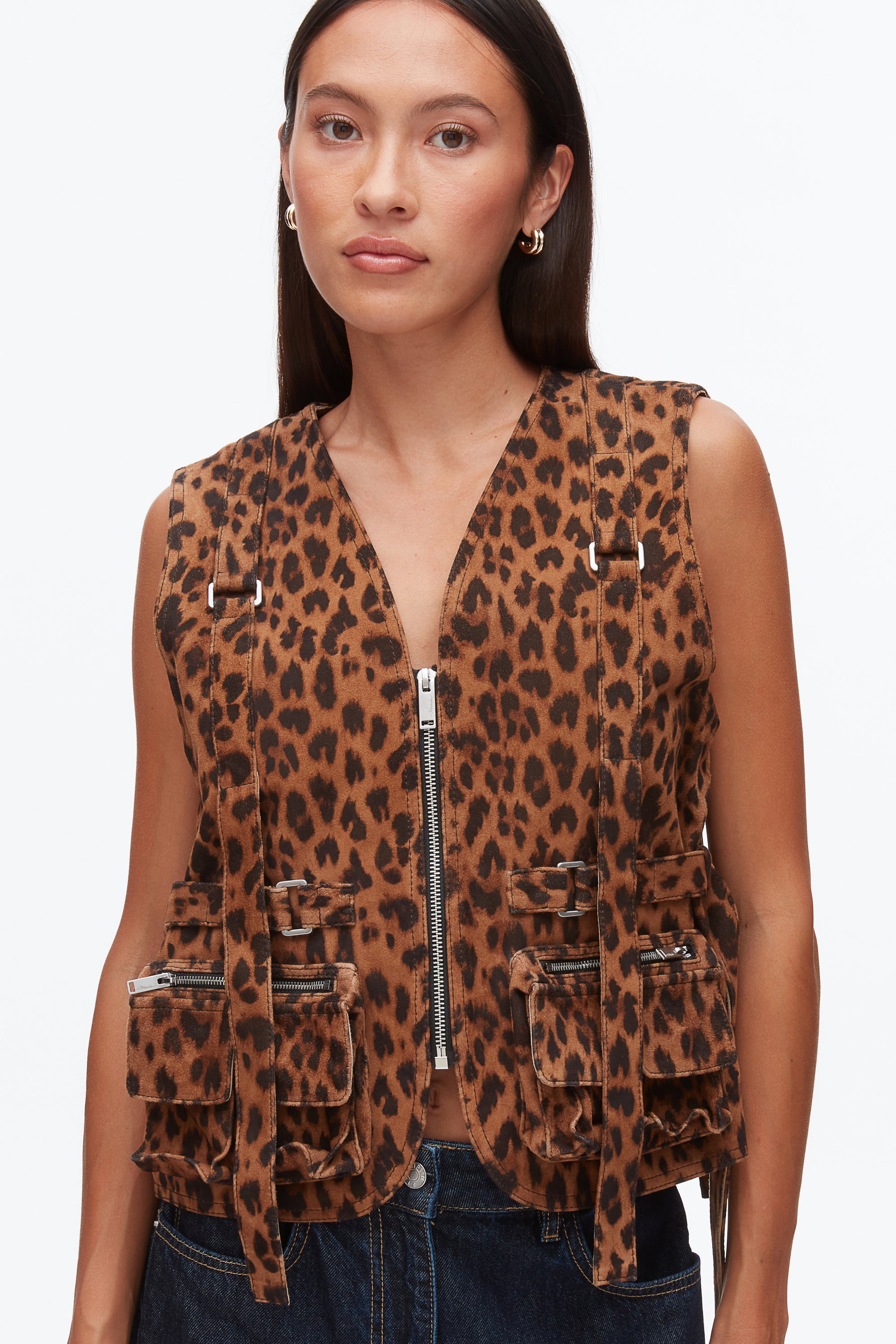 Leopard Print Field Vest – 3.1 Phillip Lim