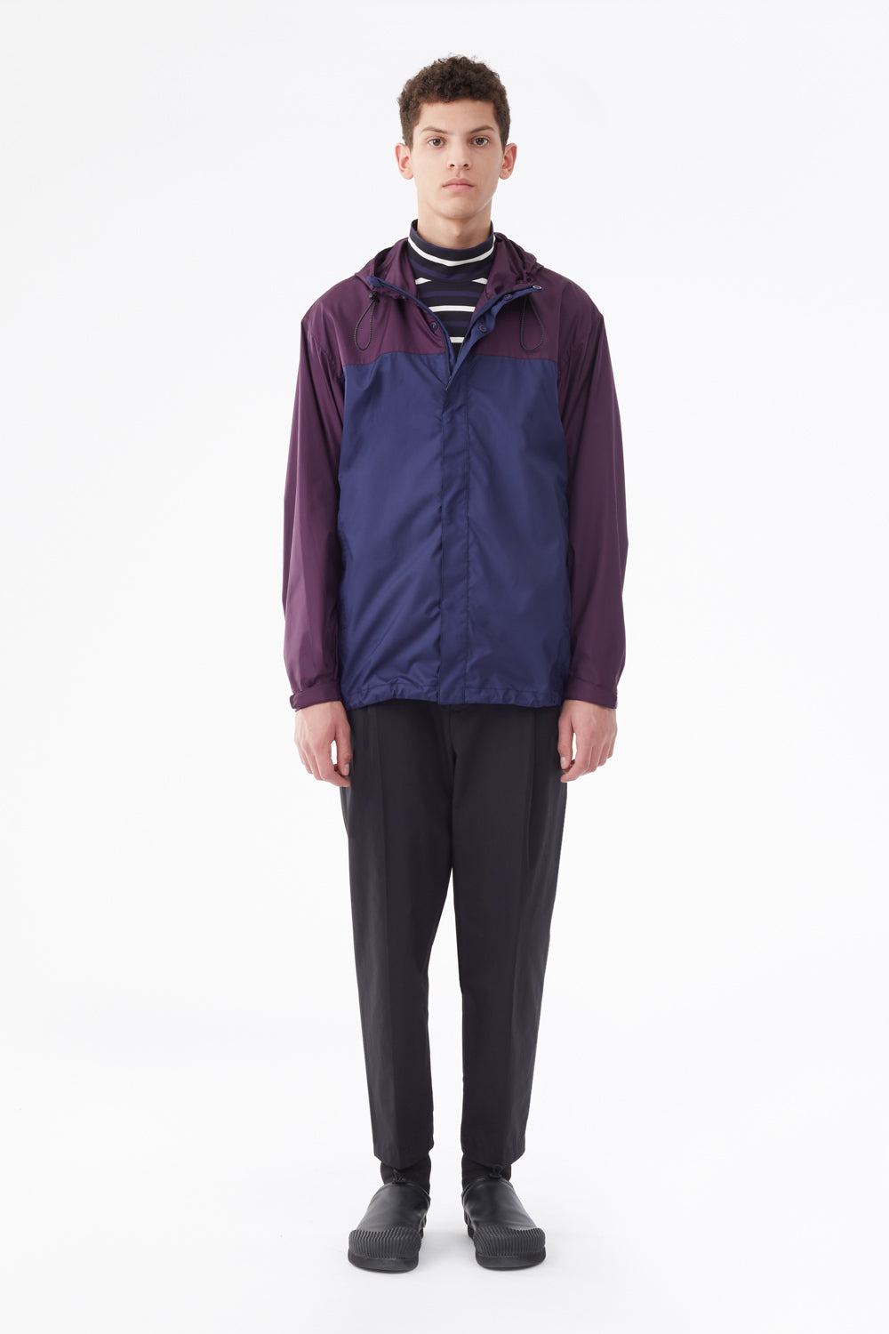 Colorblocked Windbreaker