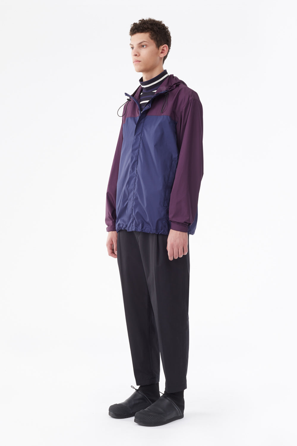 Colorblocked Windbreaker