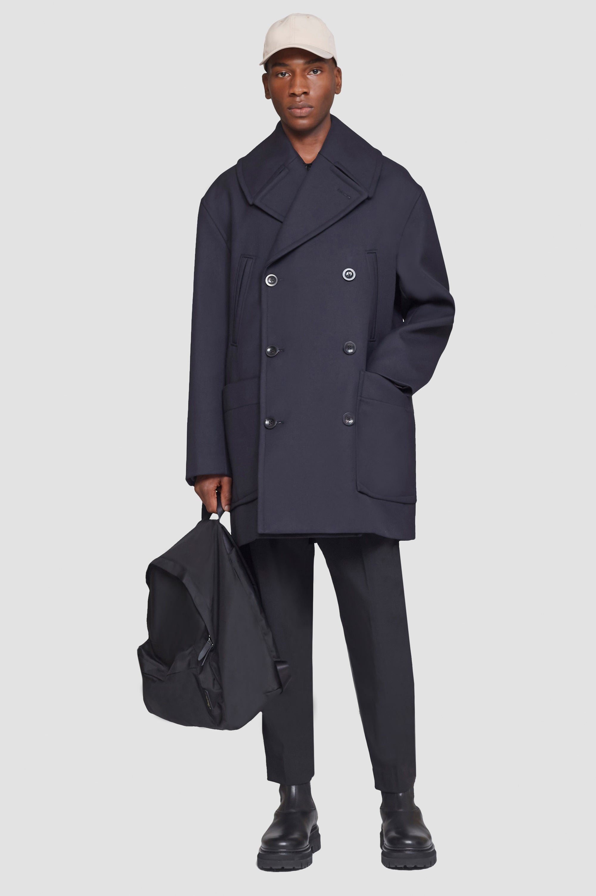 Oversize peacoat store