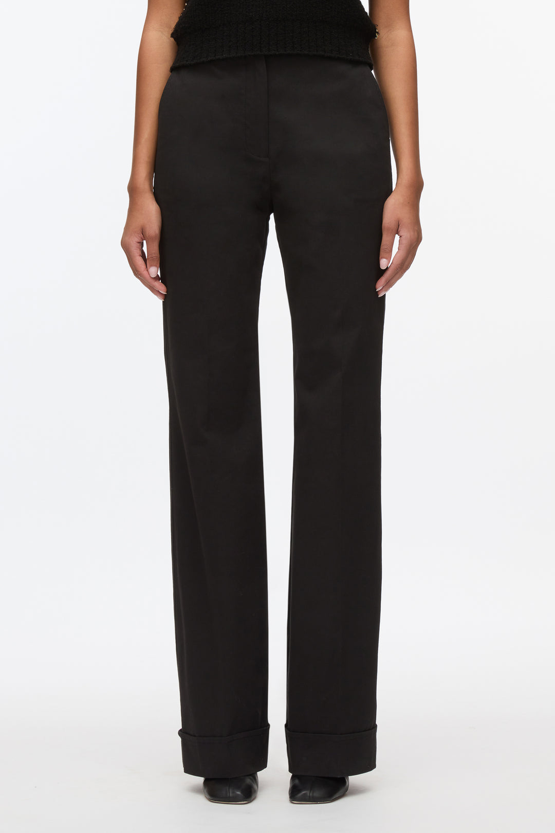 Cuffed Kick Flare Pant