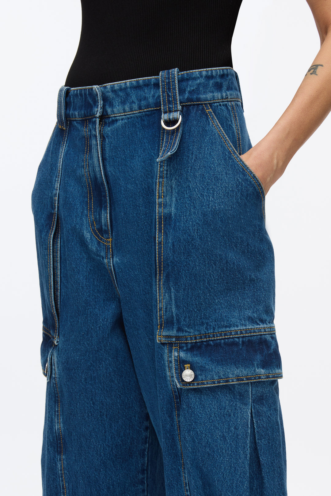 Denim Cargo Jean