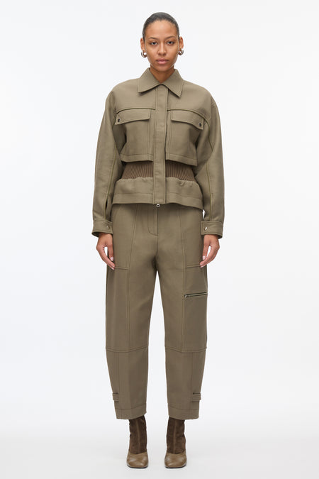 3.1 x Shopbop Cropped Rugby Combo Sweatshirt