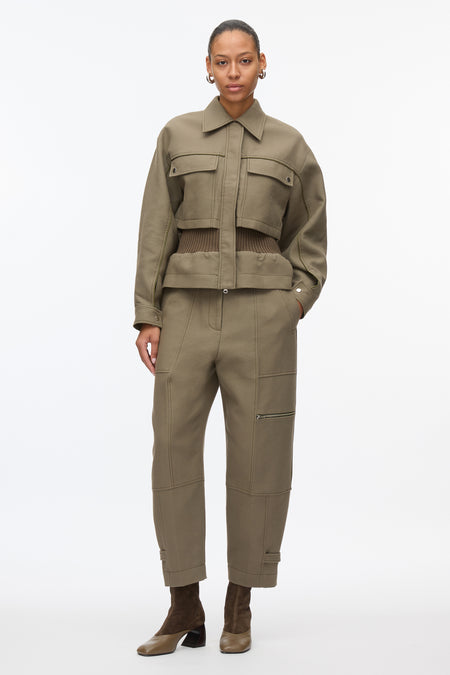 3.1 x Shopbop Cropped Rugby Combo Sweatshirt