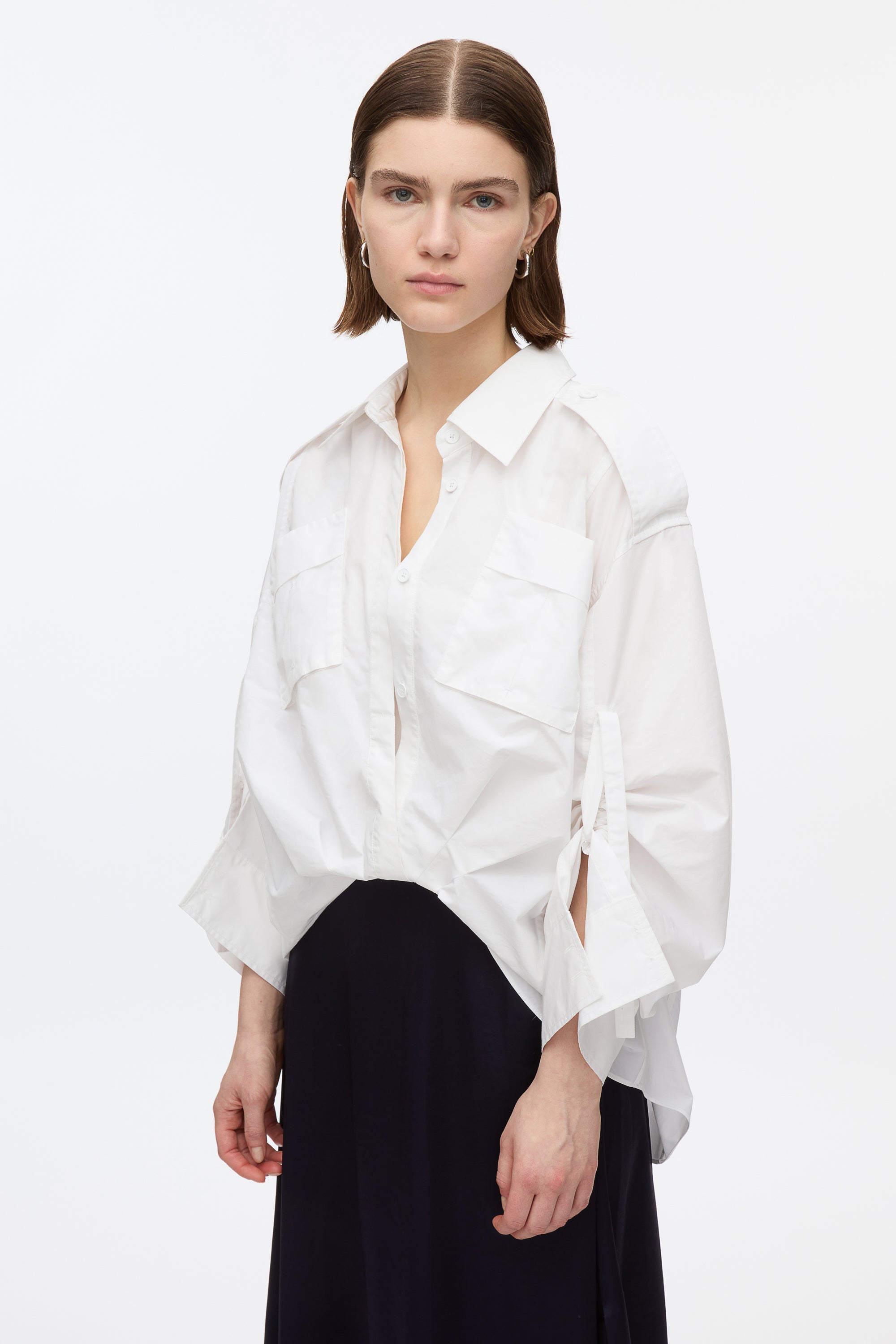 Draped Shirt Combo Slip Dress – 3.1 Phillip Lim