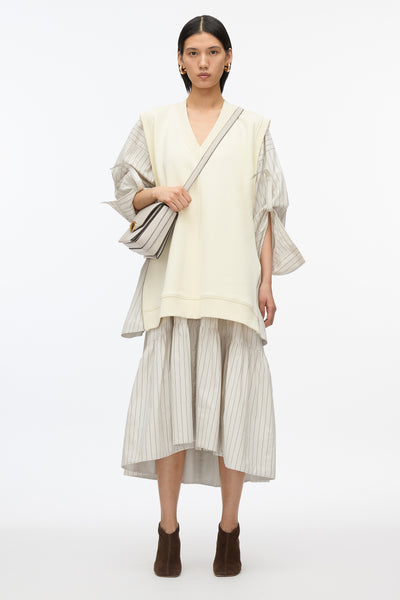 3.1 phillip lim/フリンジベストワンピース French Terry Vest Combo Dress | Phillip Lim Women's Styles – 3.1