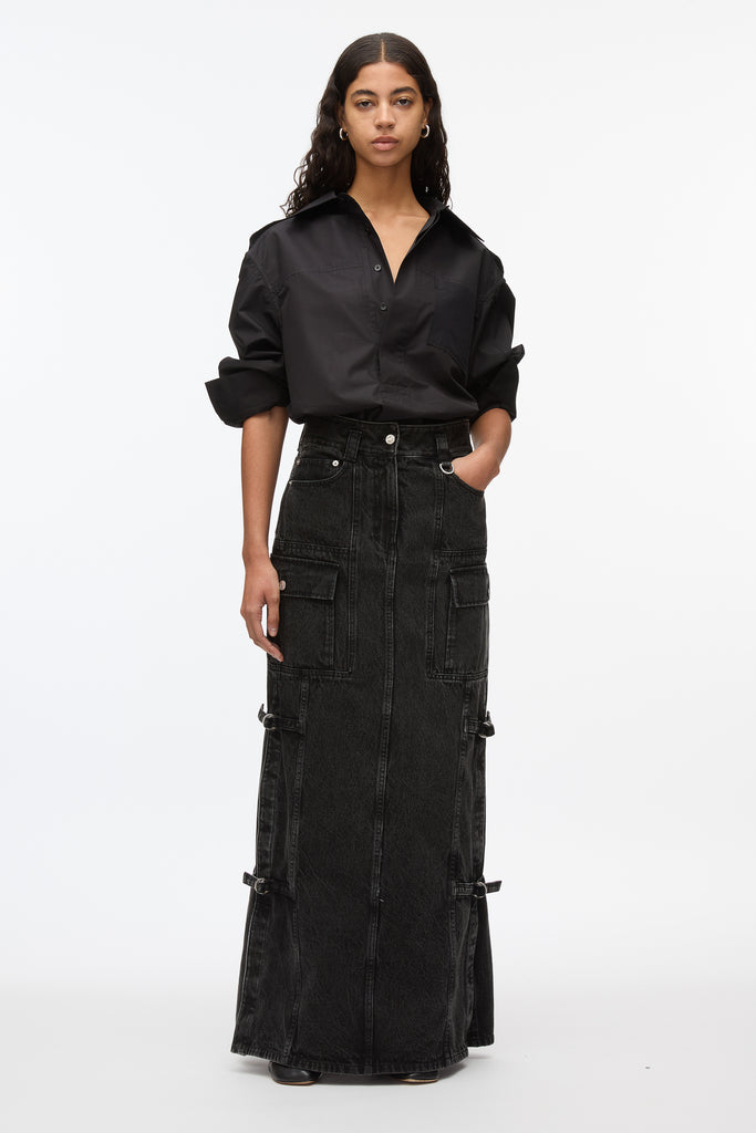Denim Cargo Maxi Skirt – 3.1 Phillip Lim