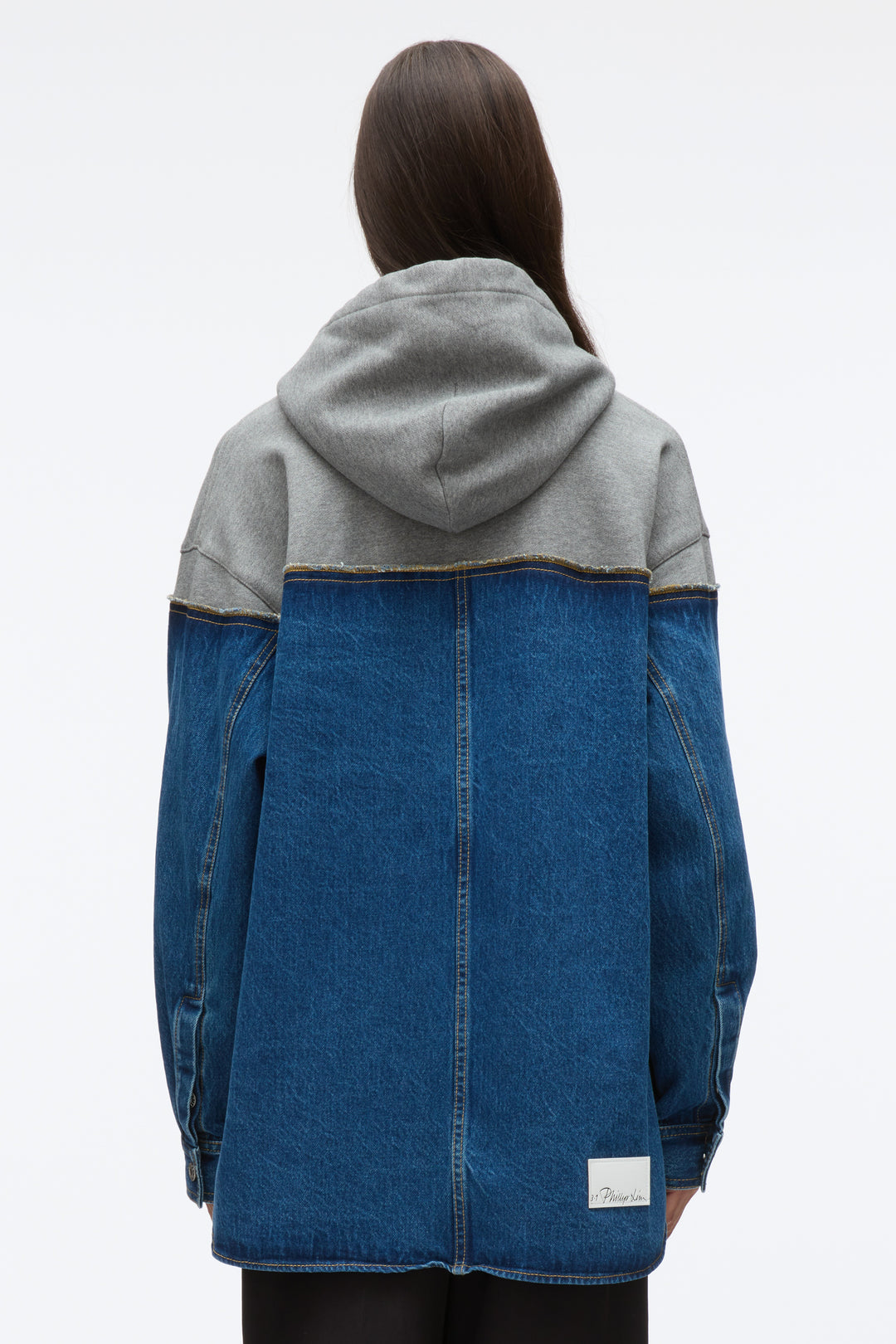 Hybrid Denim Hoodie