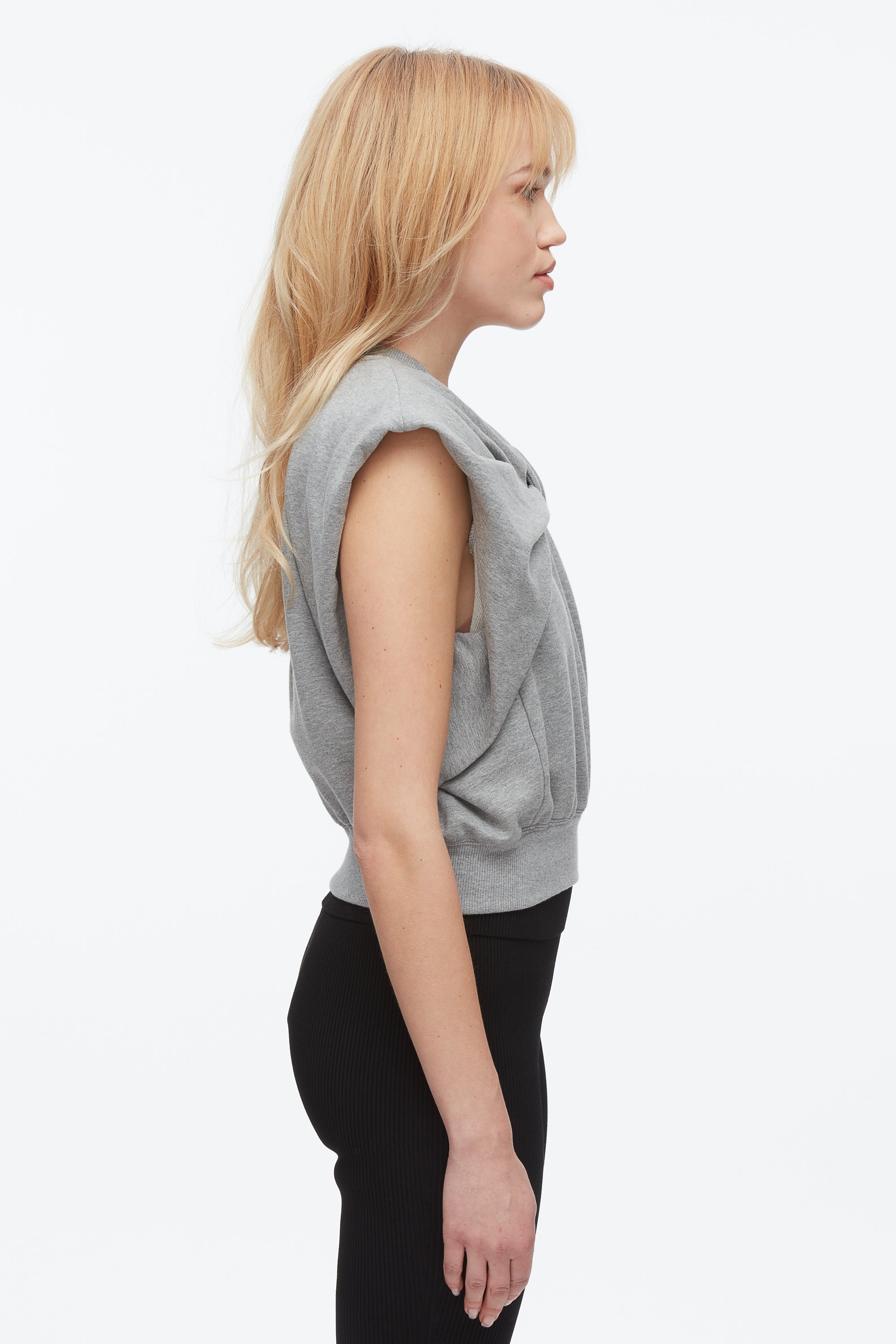 Draped Bow French Terry Top – 3.1 Phillip Lim