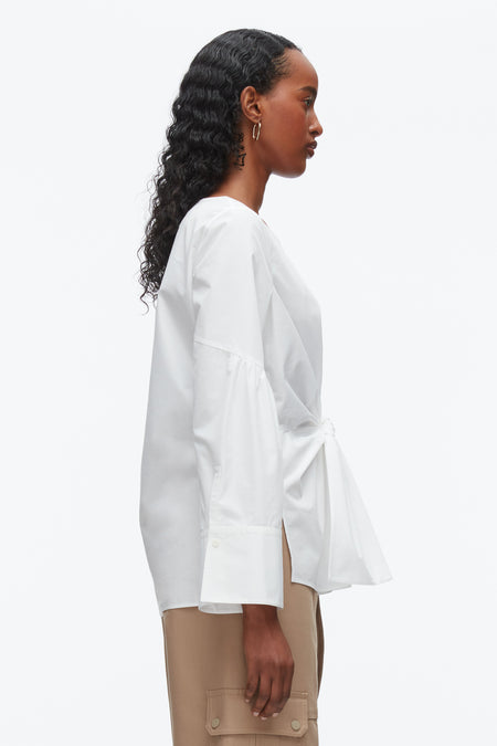 Compact Rib Mockneck Top