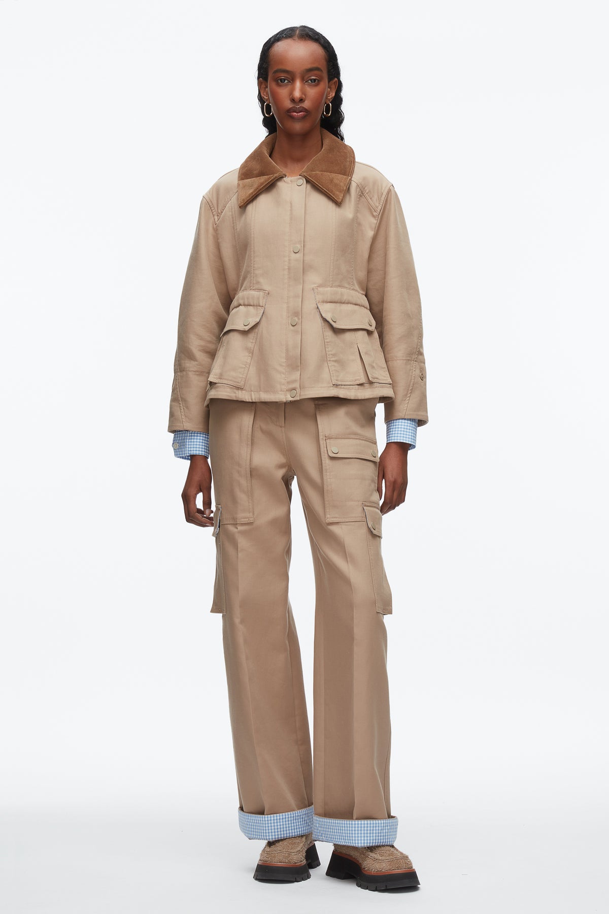 Cropped Flounce Barn Jacket – 3.1 Phillip Lim