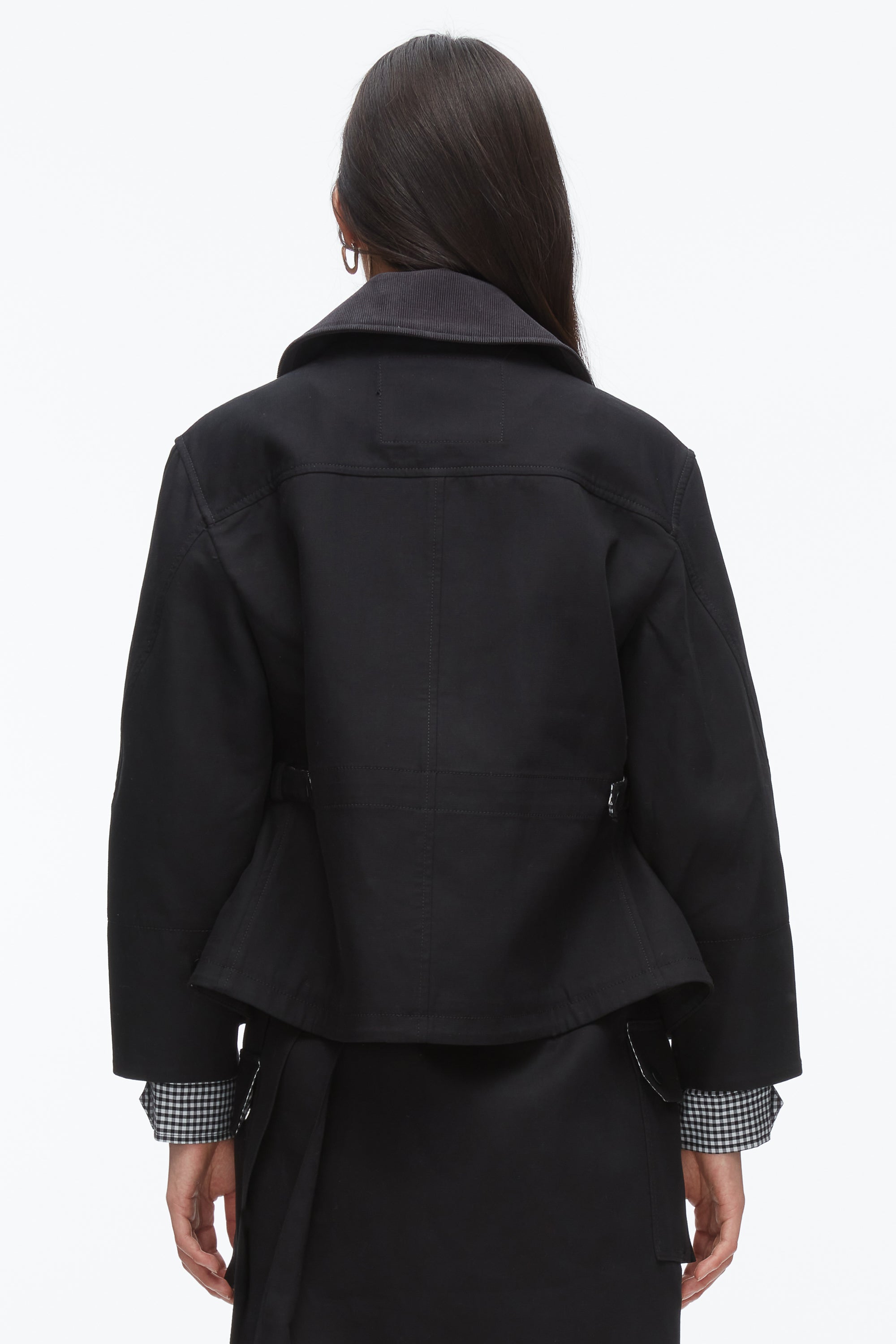 3.1 Phillip Lim ブラック ジャケット サイズ0 Black Layered Bomber Jacket | Exclusive Phillip Lim Outerwear