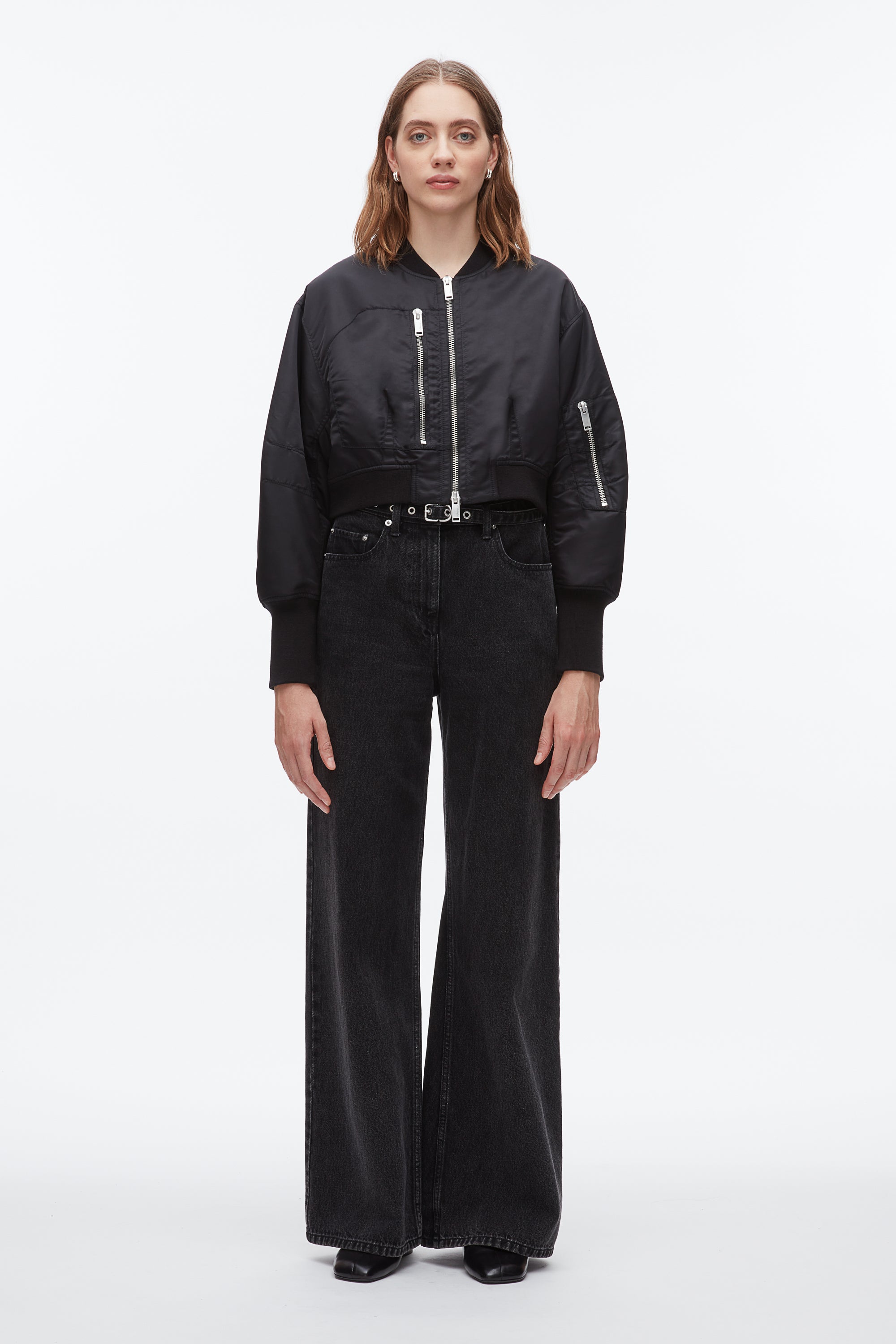 Cropped Flight Bomber – 3.1 Phillip Lim
