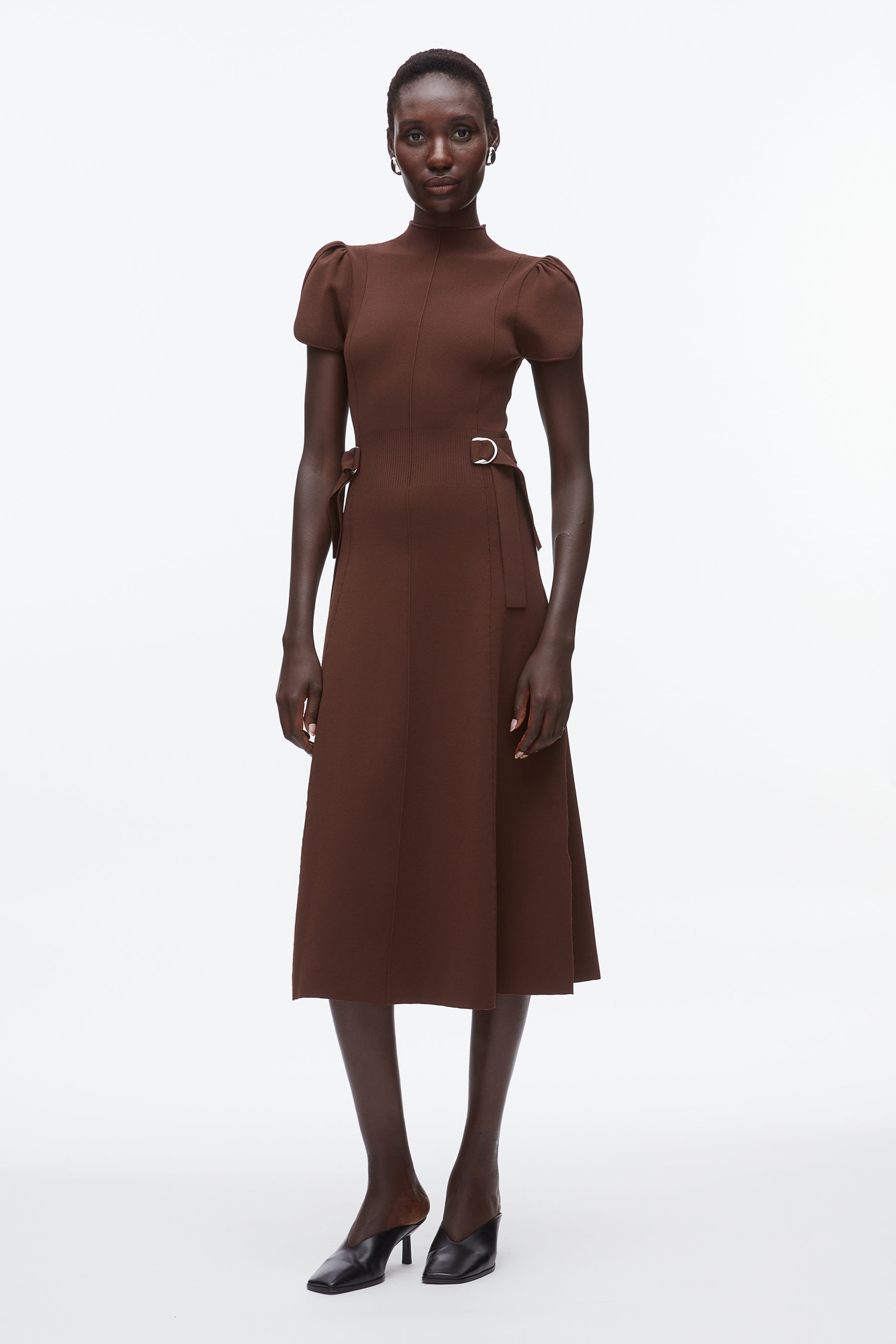 Compact Rib Tulip Dress