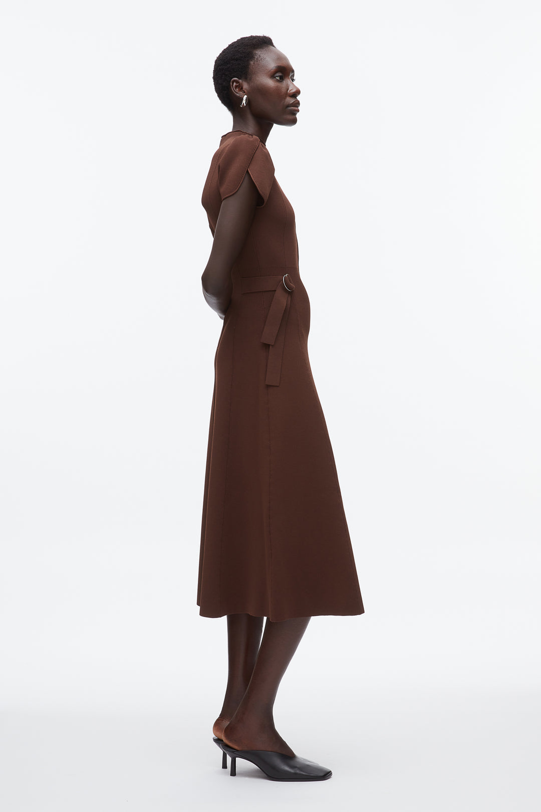 Compact Rib Tulip Dress