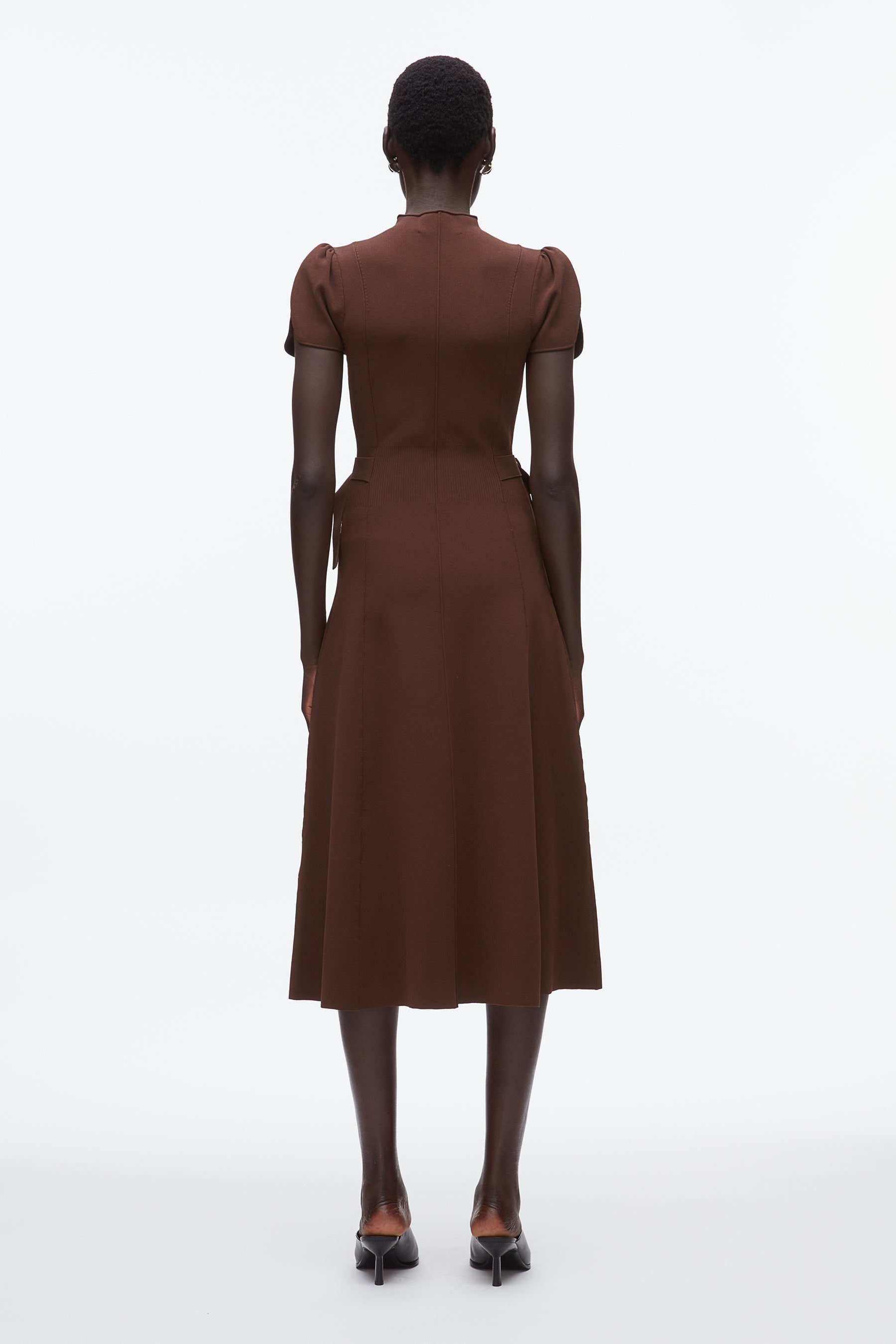Compact Rib Tulip Dress