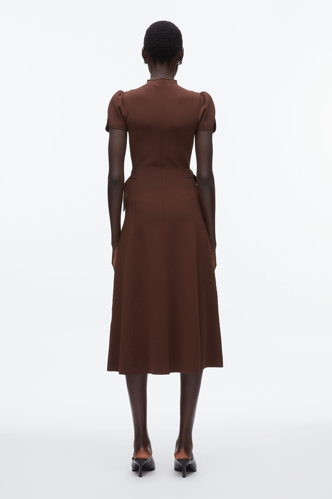 Compact Rib Tulip Dress